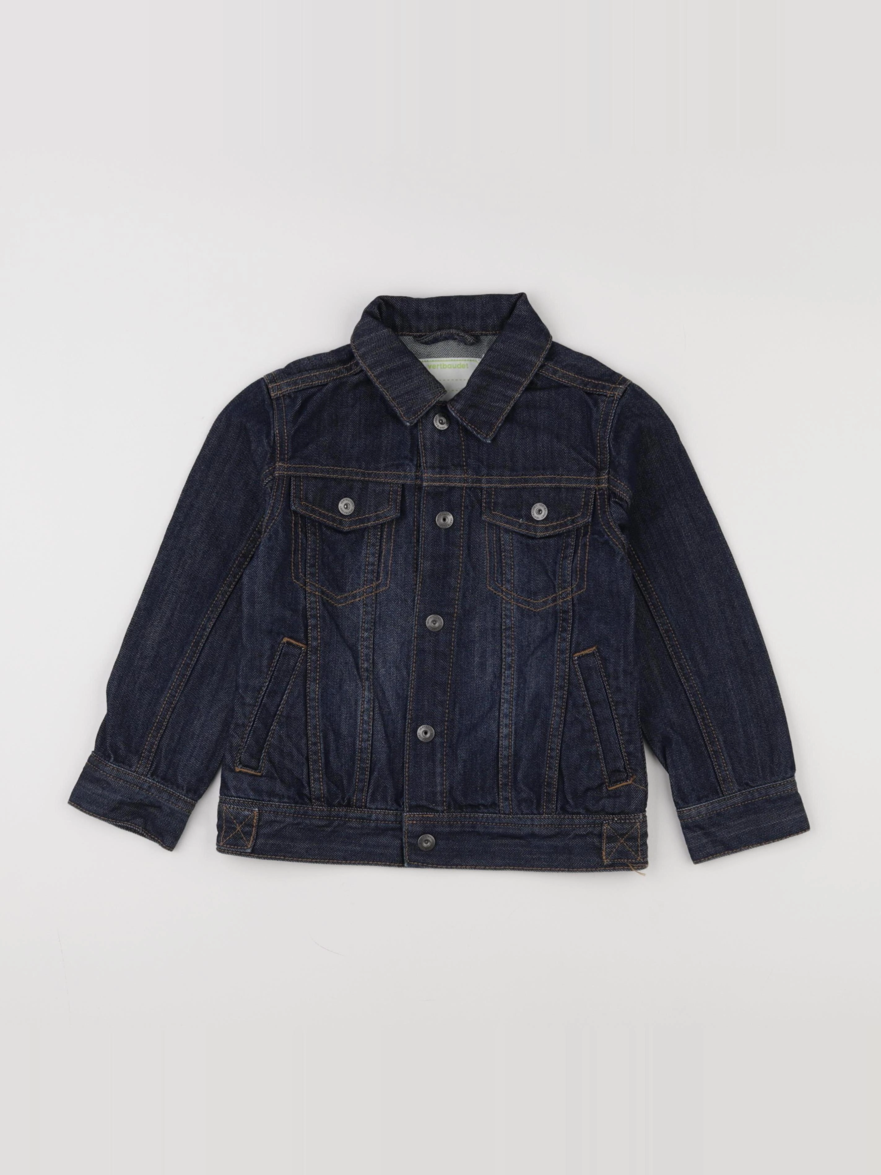 Vertbaudet - veste bleu - 6 ans