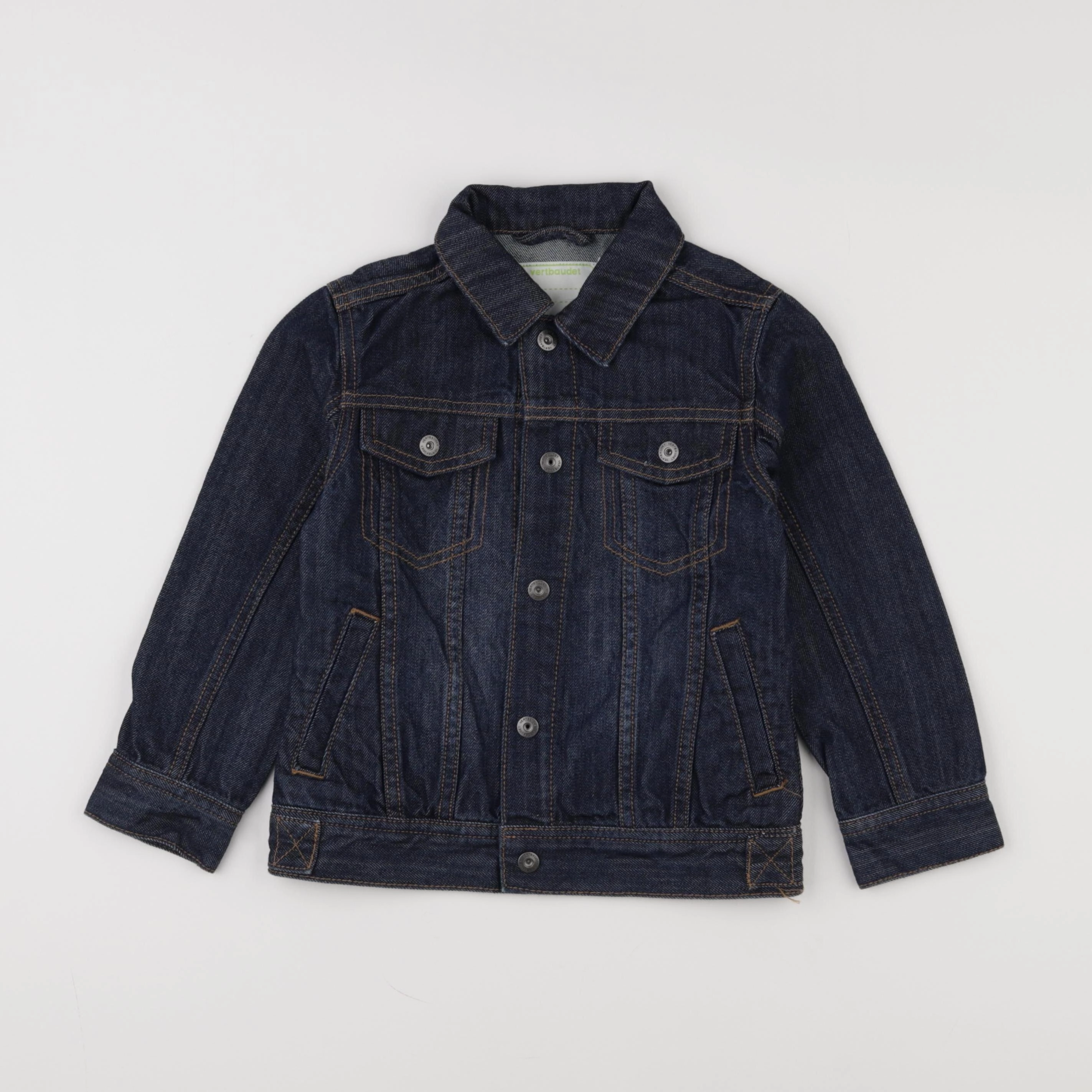 Vertbaudet - veste bleu - 6 ans