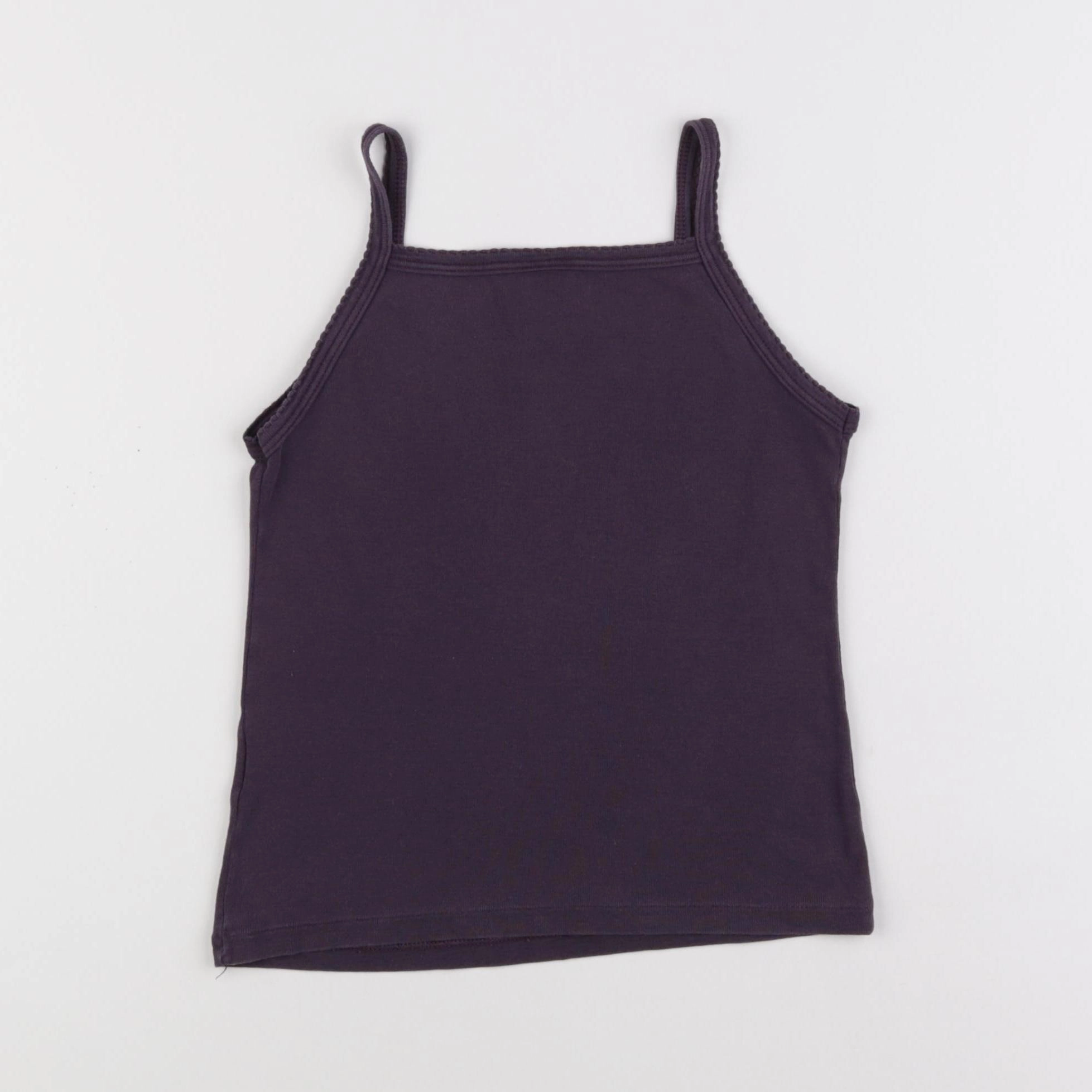 Petit Bateau - maillot de corps violet - 6 ans