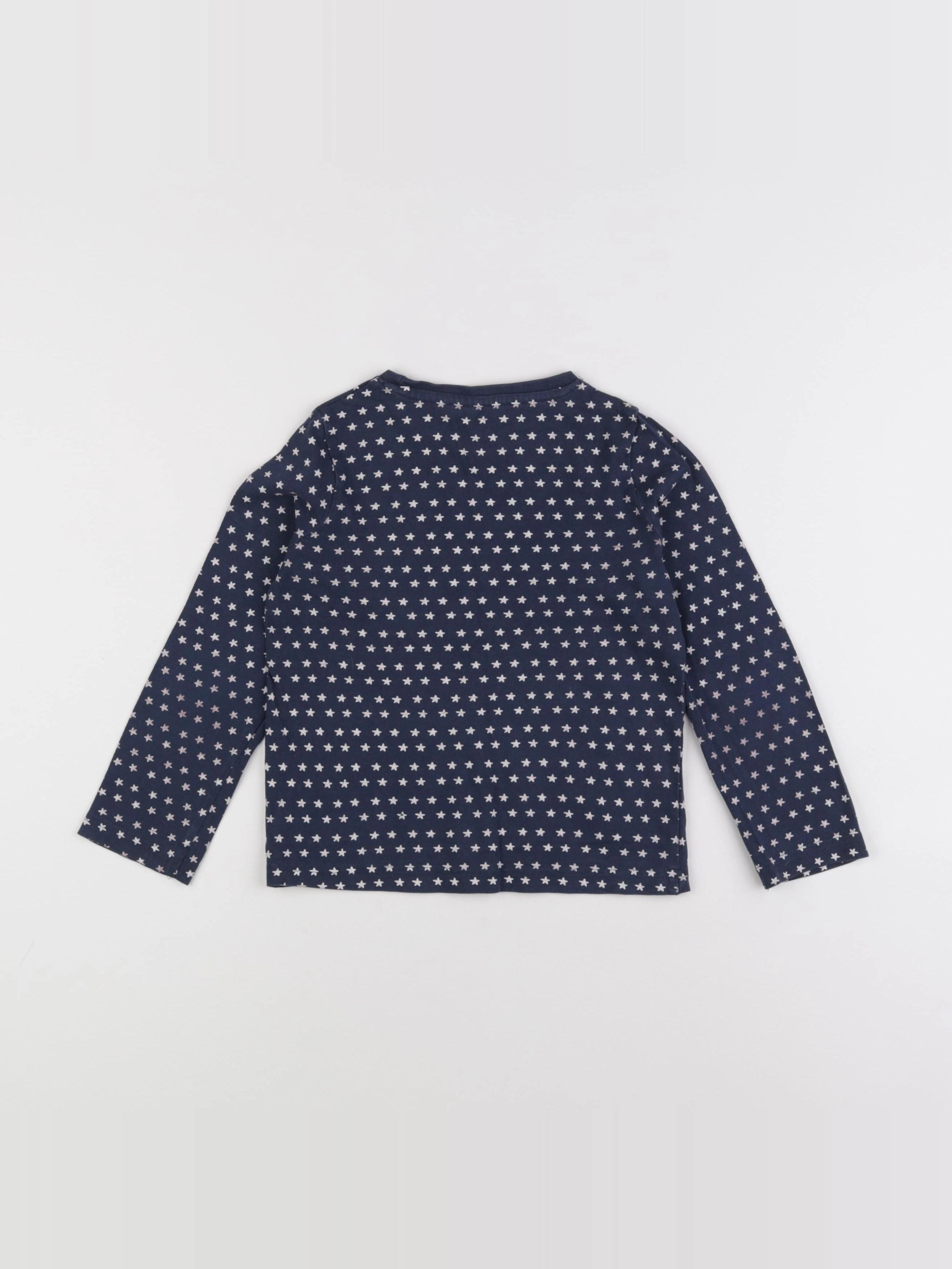 Vertbaudet - tee-shirt bleu - 5 ans