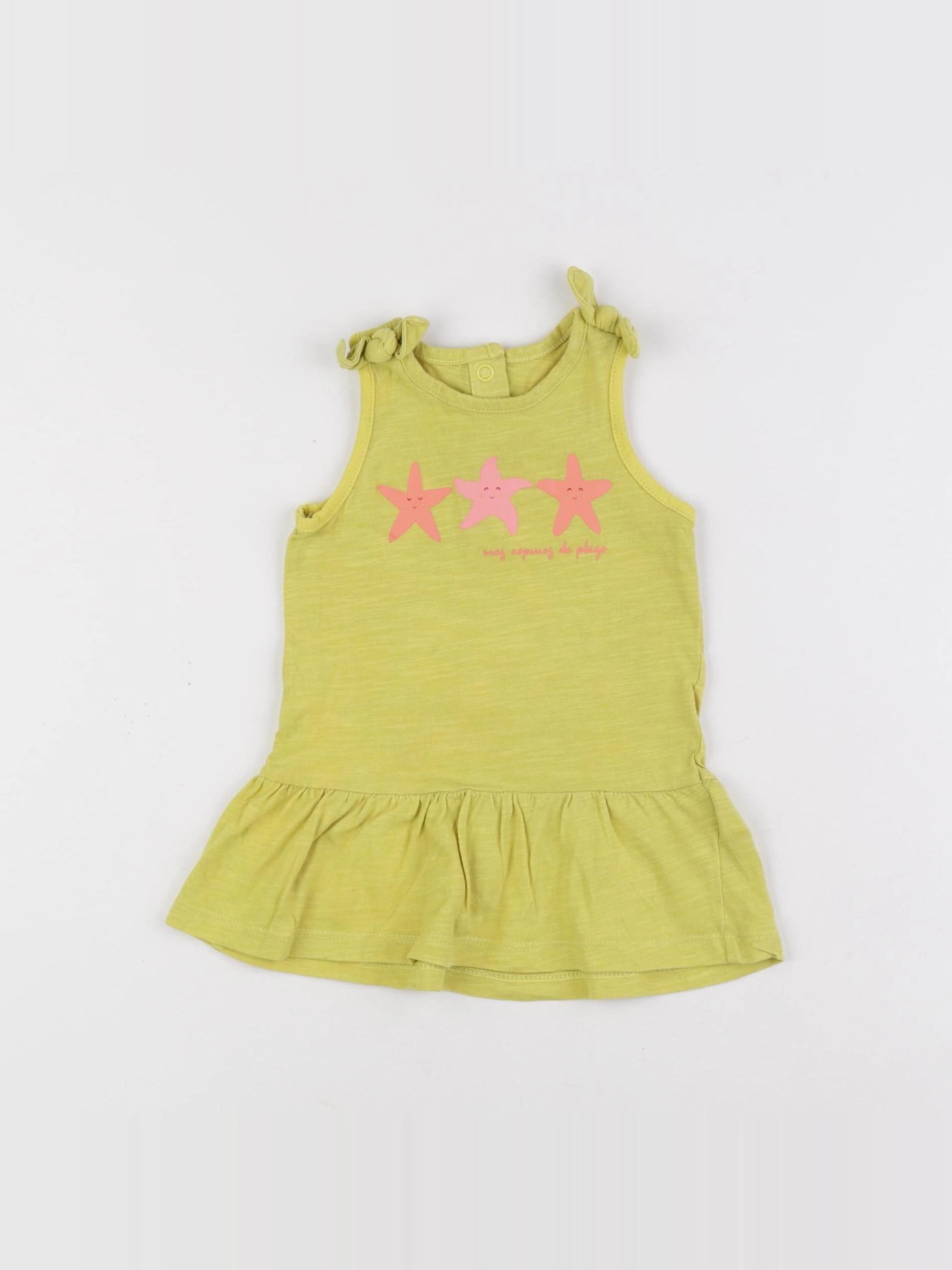 La Redoute - robe jaune - 3 mois