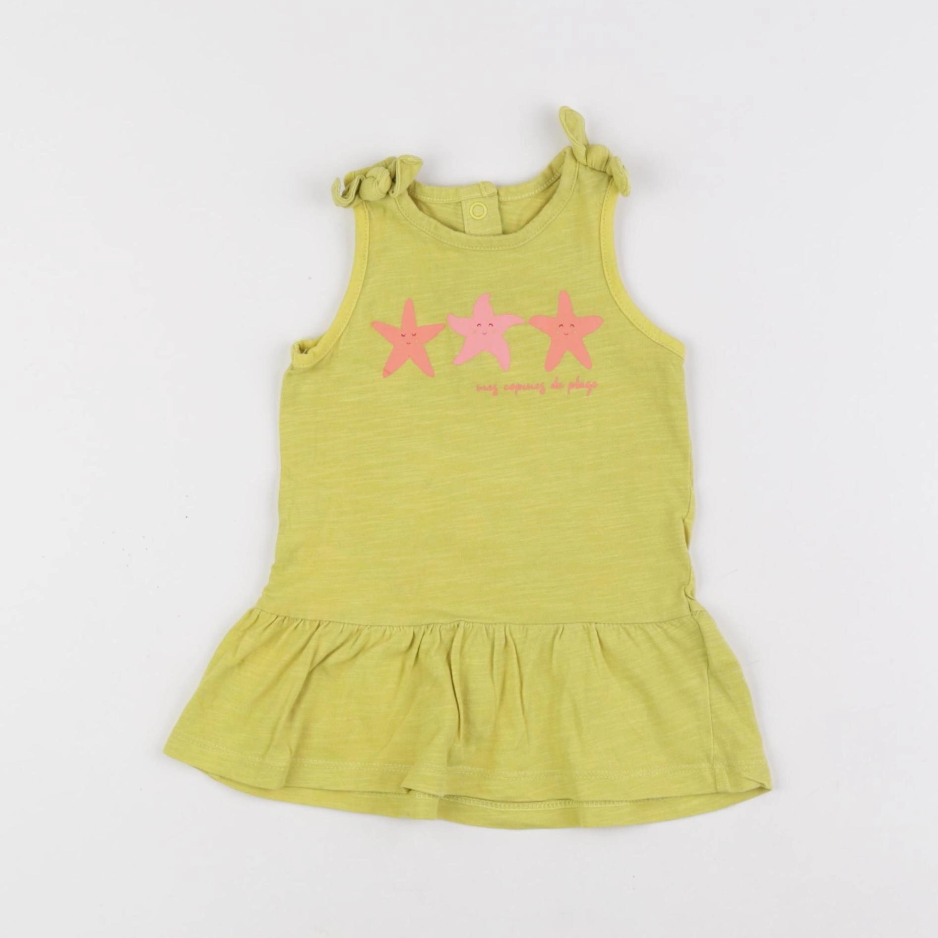 La Redoute - robe jaune - 3 mois