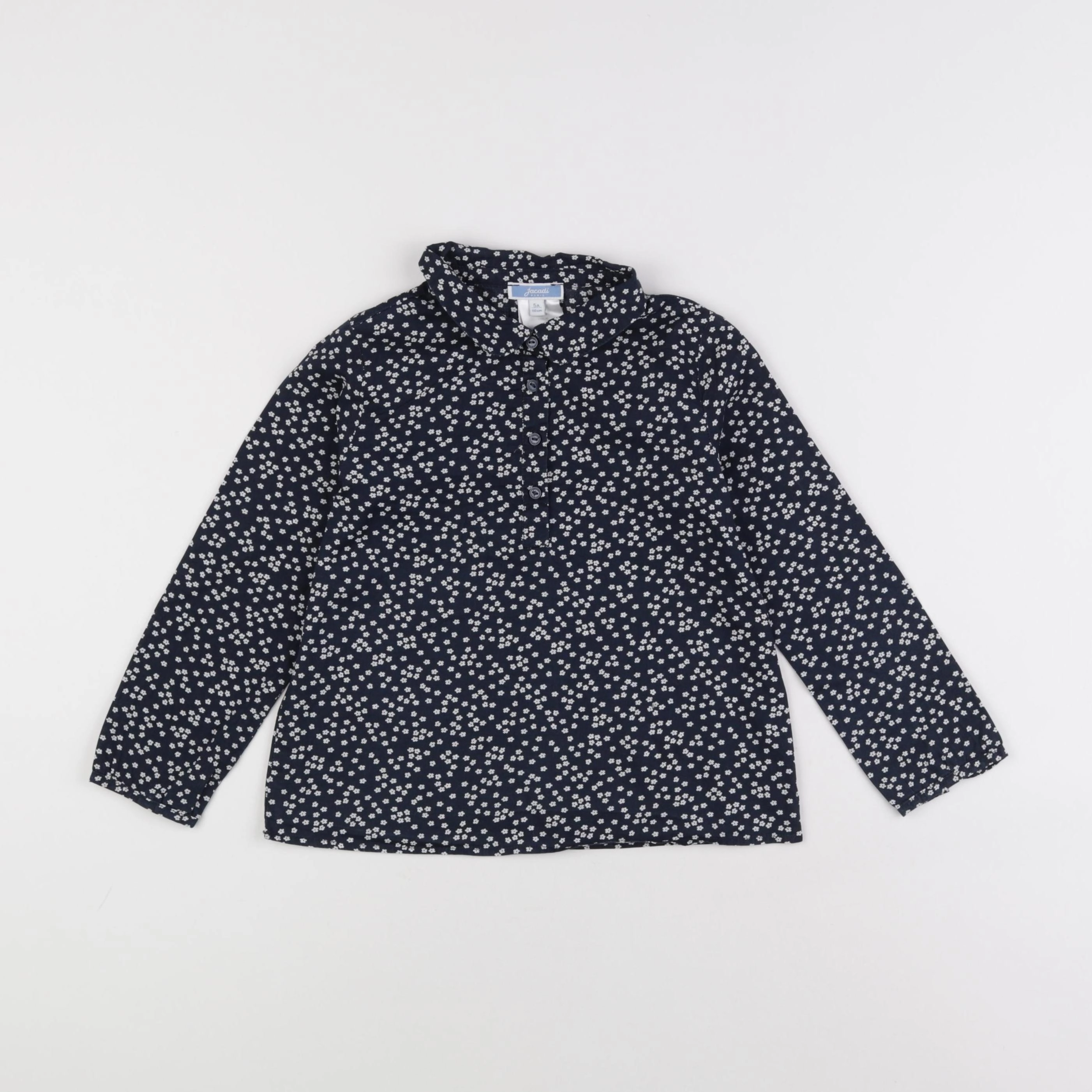Jacadi - blouse bleu - 5 ans