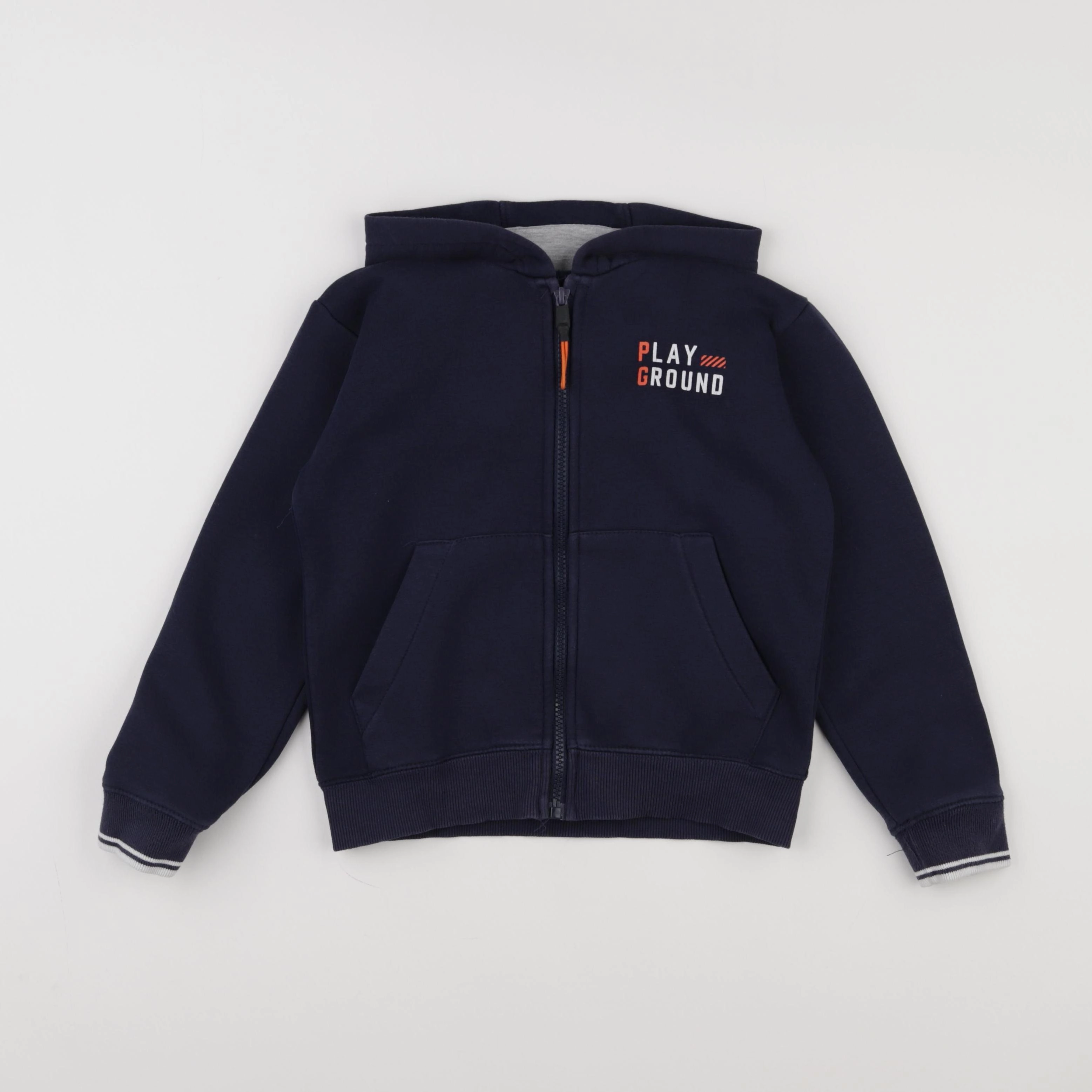 Vertbaudet - sweat bleu - 8 ans