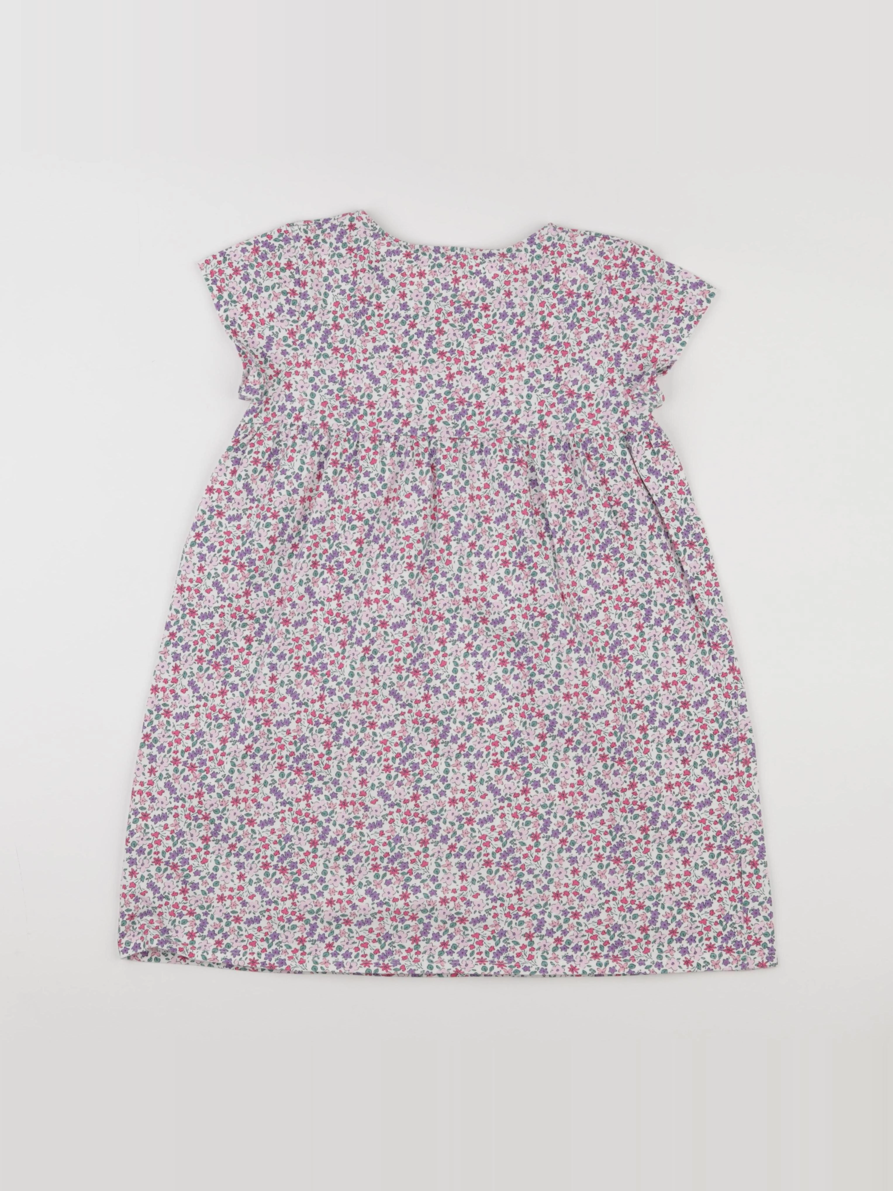 Vertbaudet - robe multicolore - 9 ans
