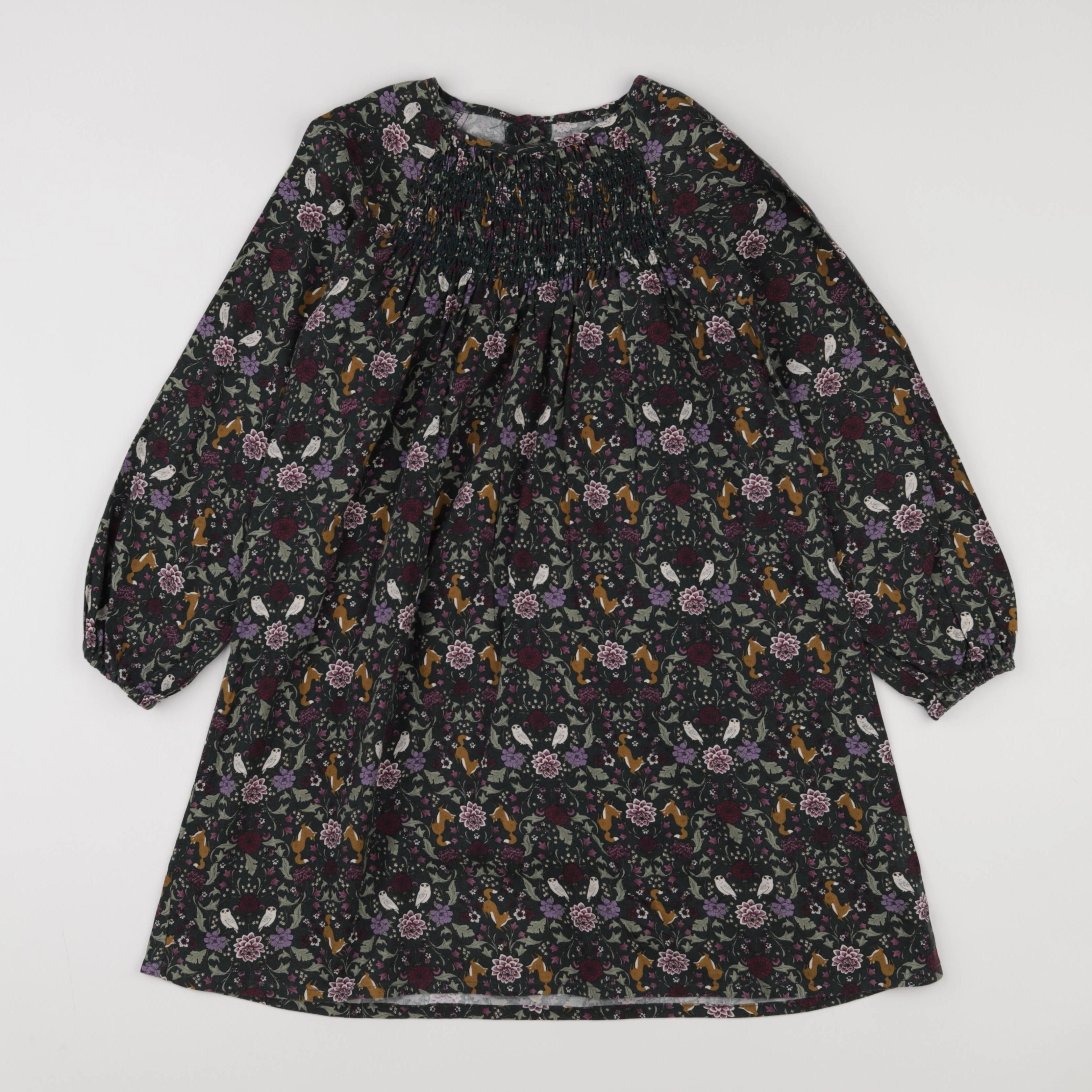 Vertbaudet - robe multicolore - 9 ans