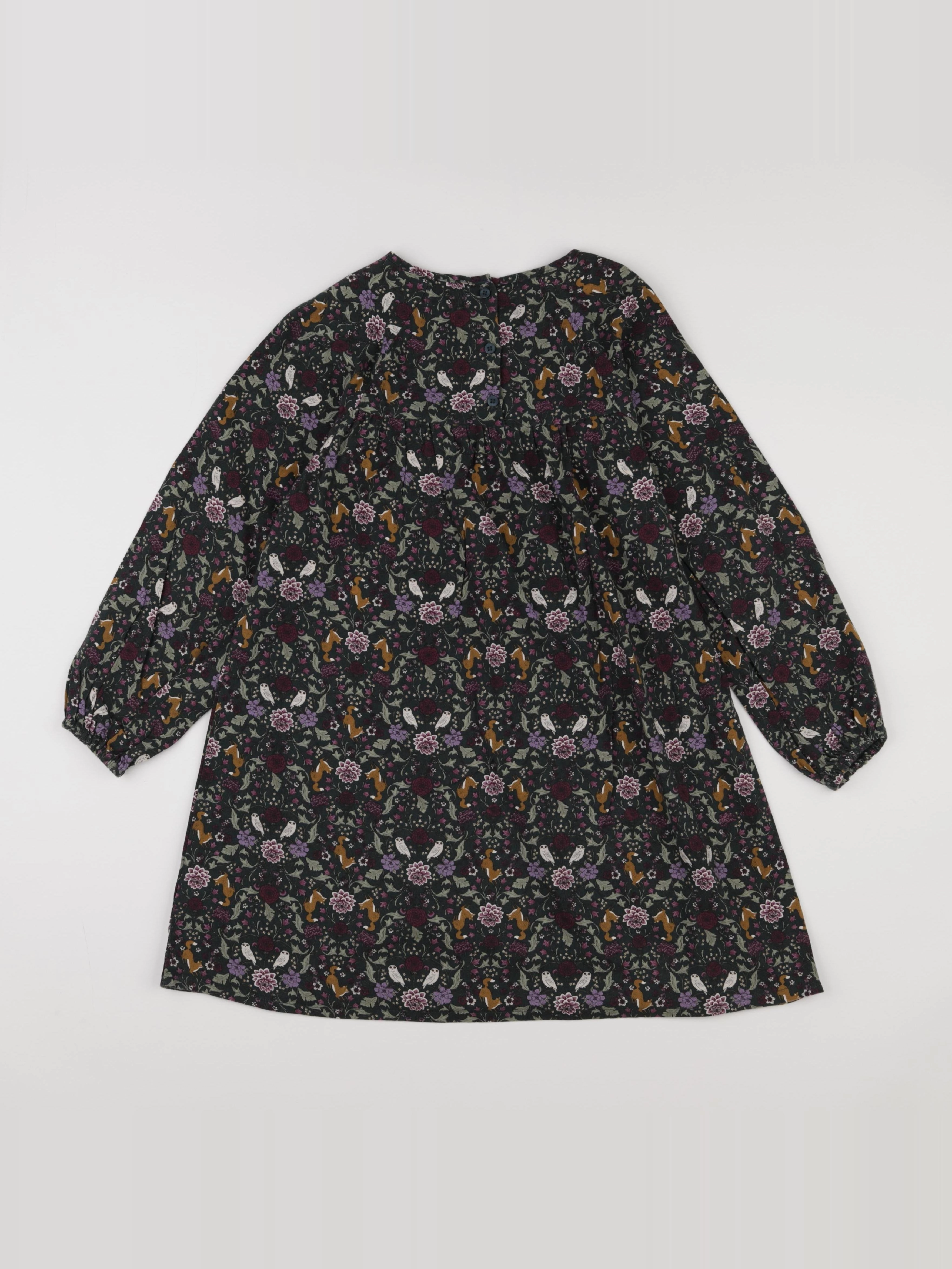Vertbaudet - robe multicolore - 9 ans