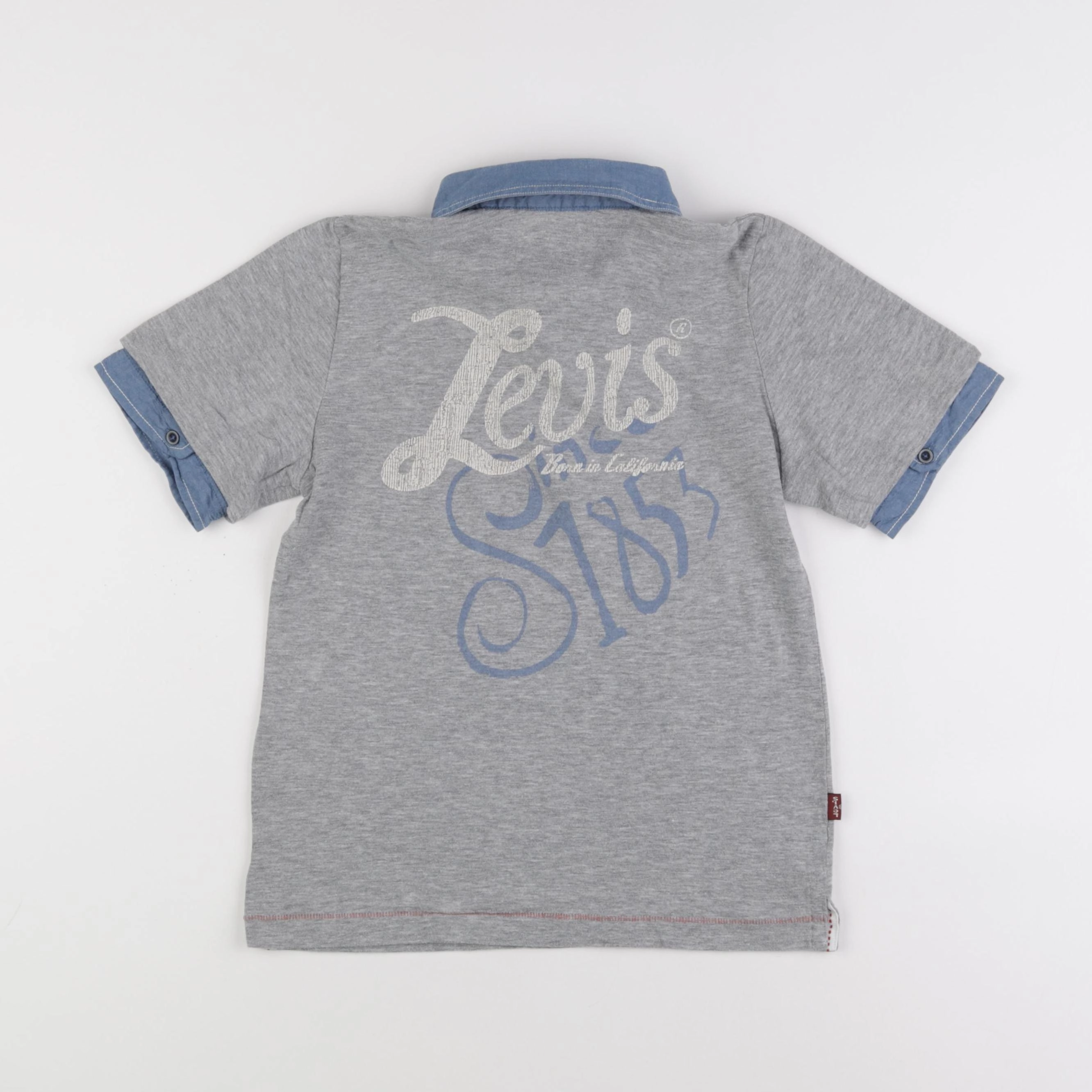 Levi's - polo gris - 8 ans