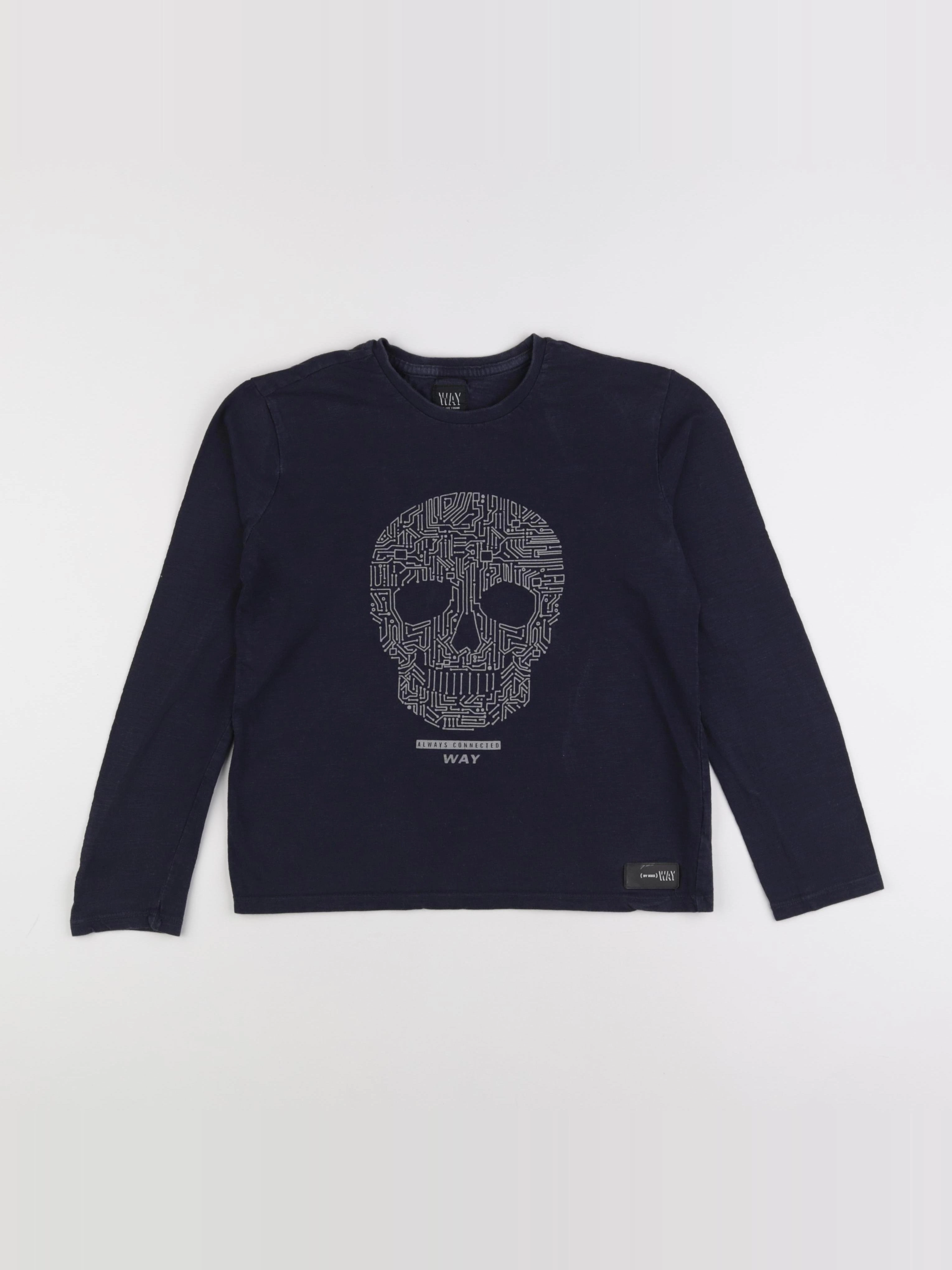 IKKS - tee-shirt bleu - 12 ans
