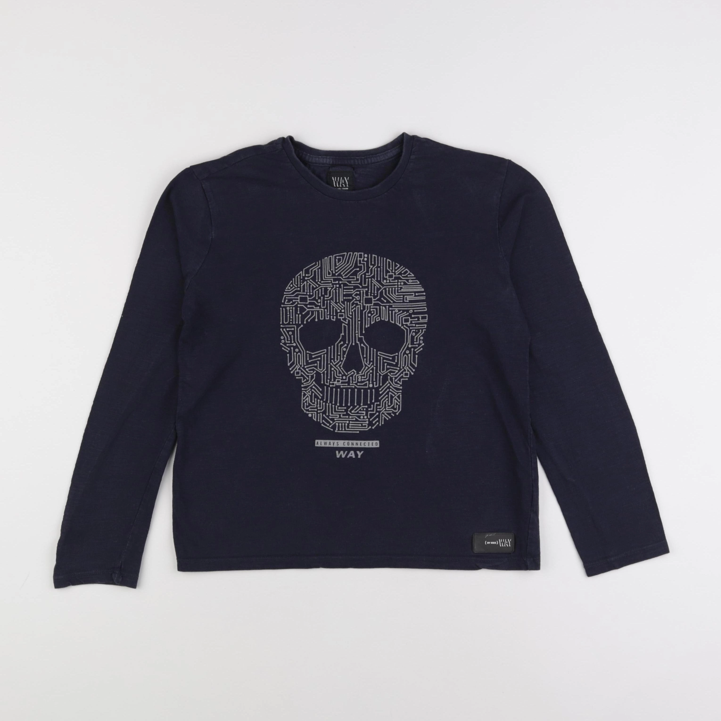 IKKS - tee-shirt bleu - 12 ans