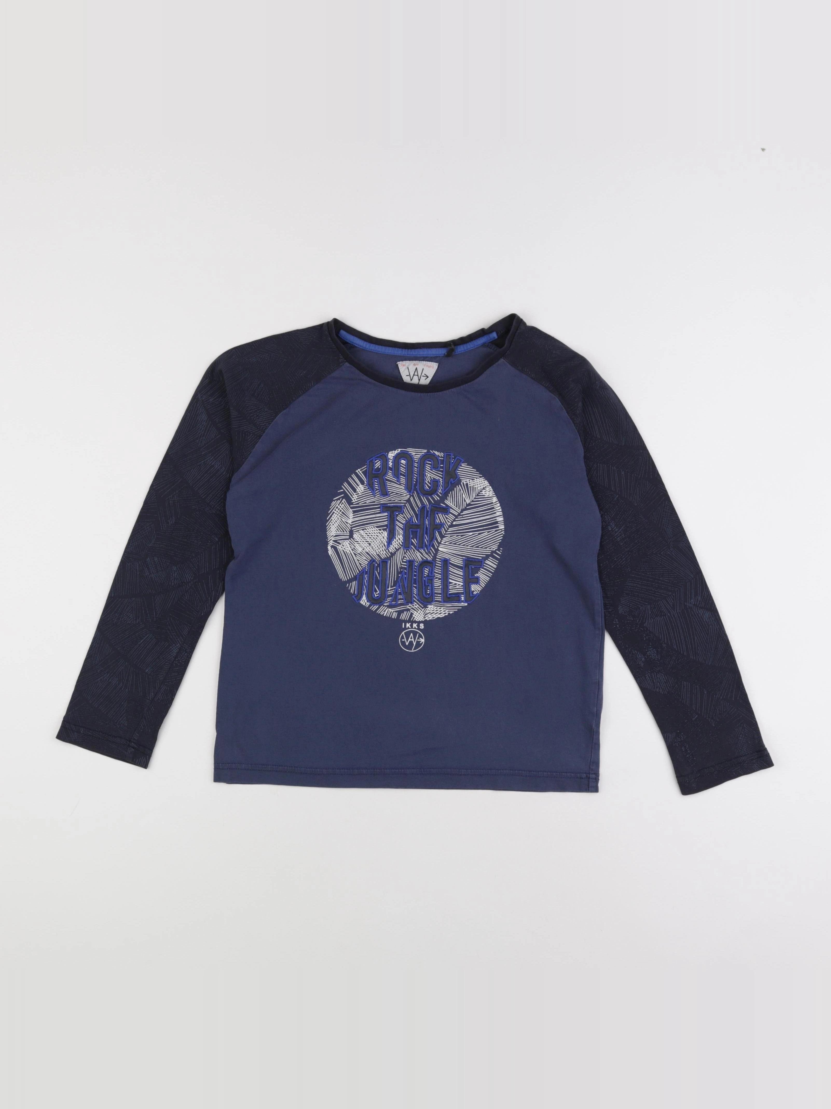 IKKS - tee-shirt bleu - 12 ans
