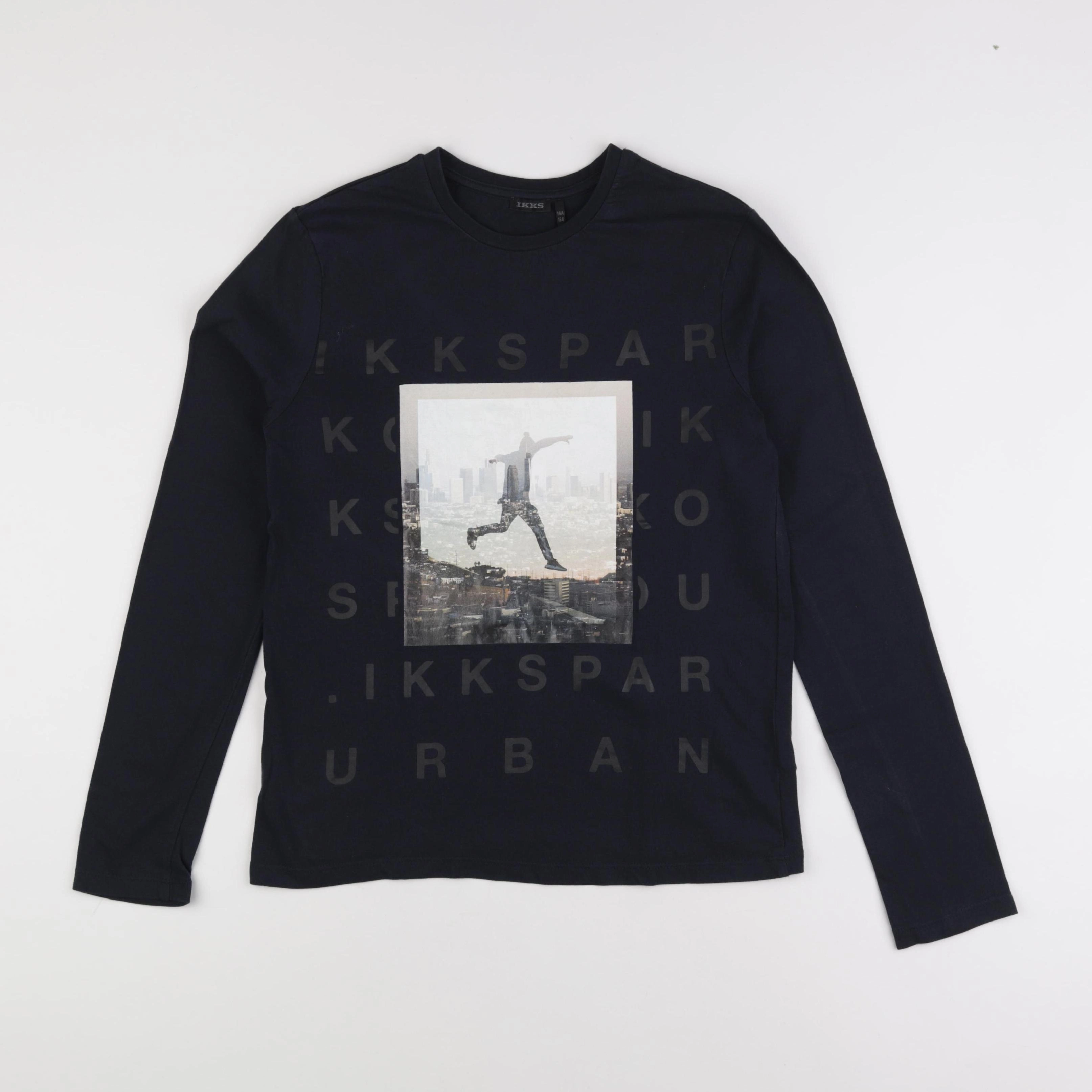 IKKS - tee-shirt bleu - 14 ans