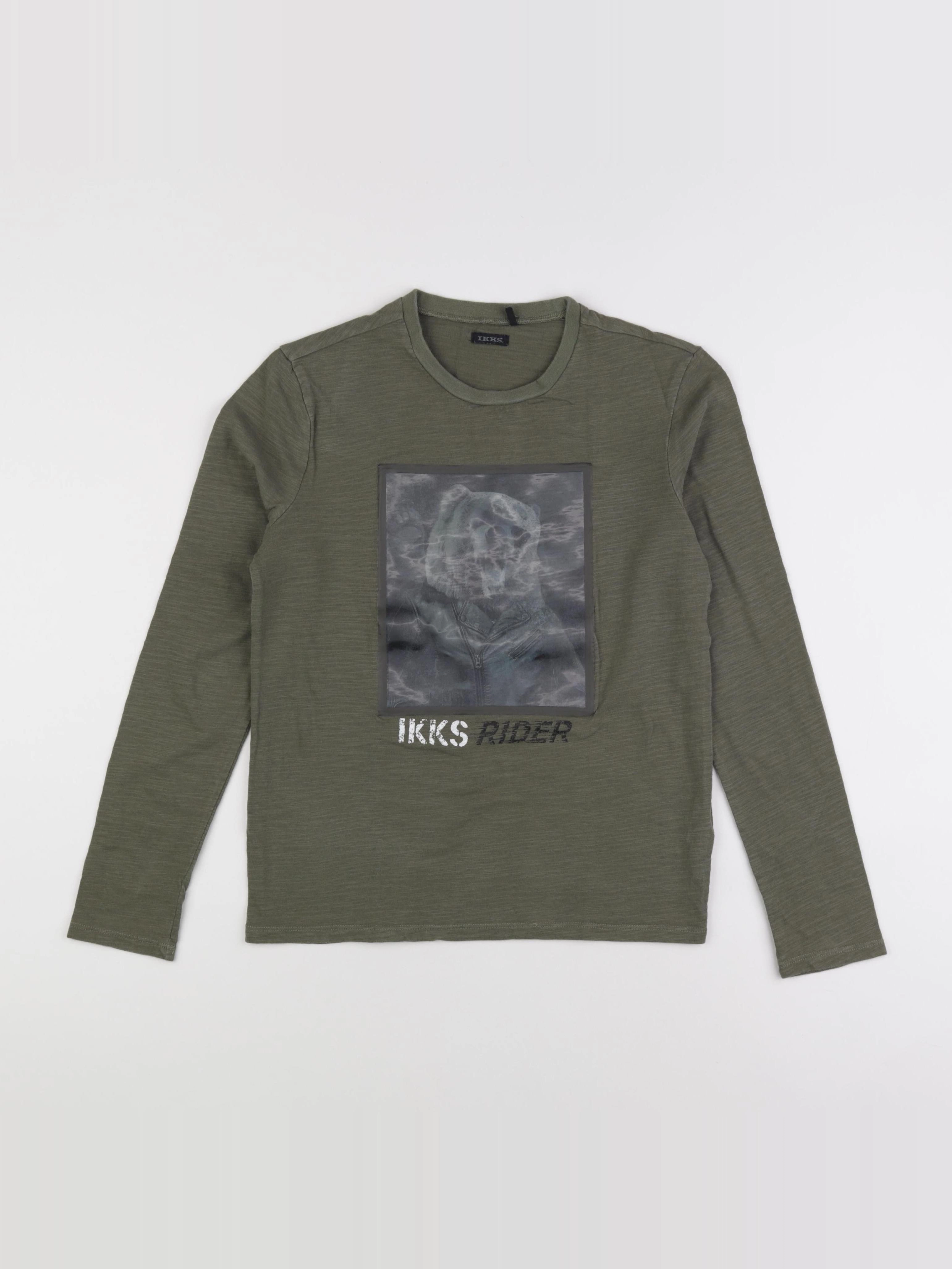 IKKS - tee-shirt vert - 14 ans