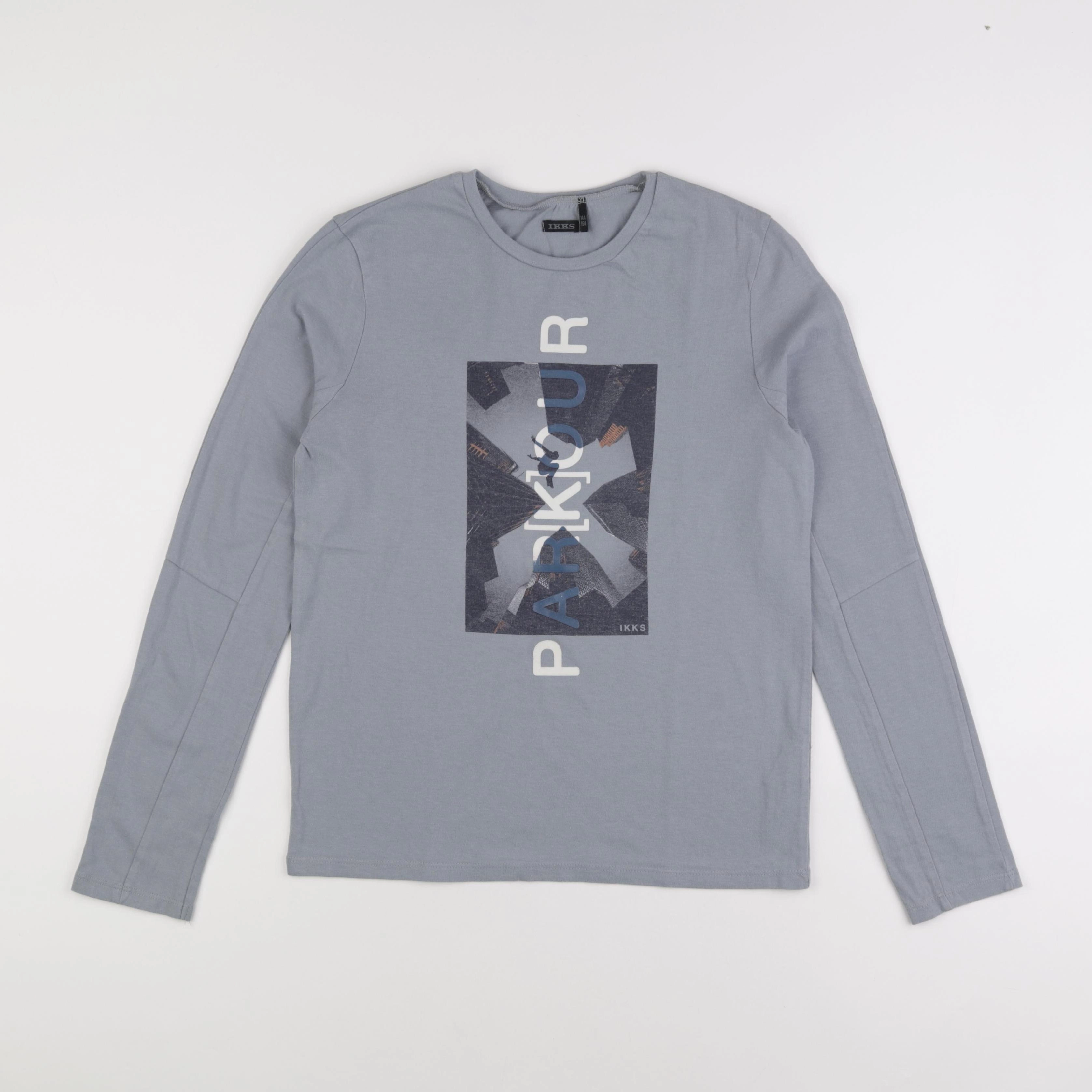 IKKS - tee-shirt bleu - 14 ans