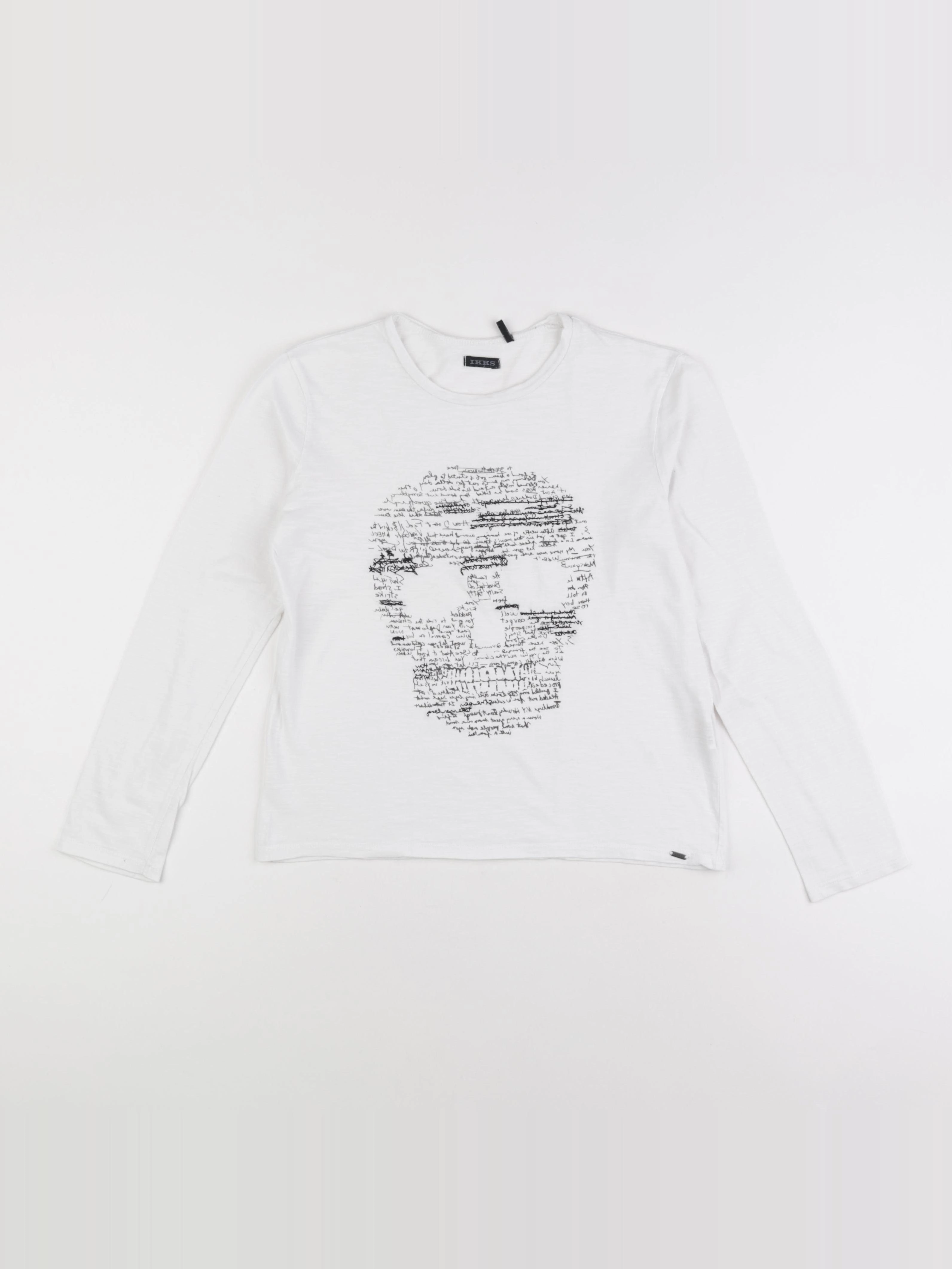 IKKS - tee-shirt blanc - 12 ans