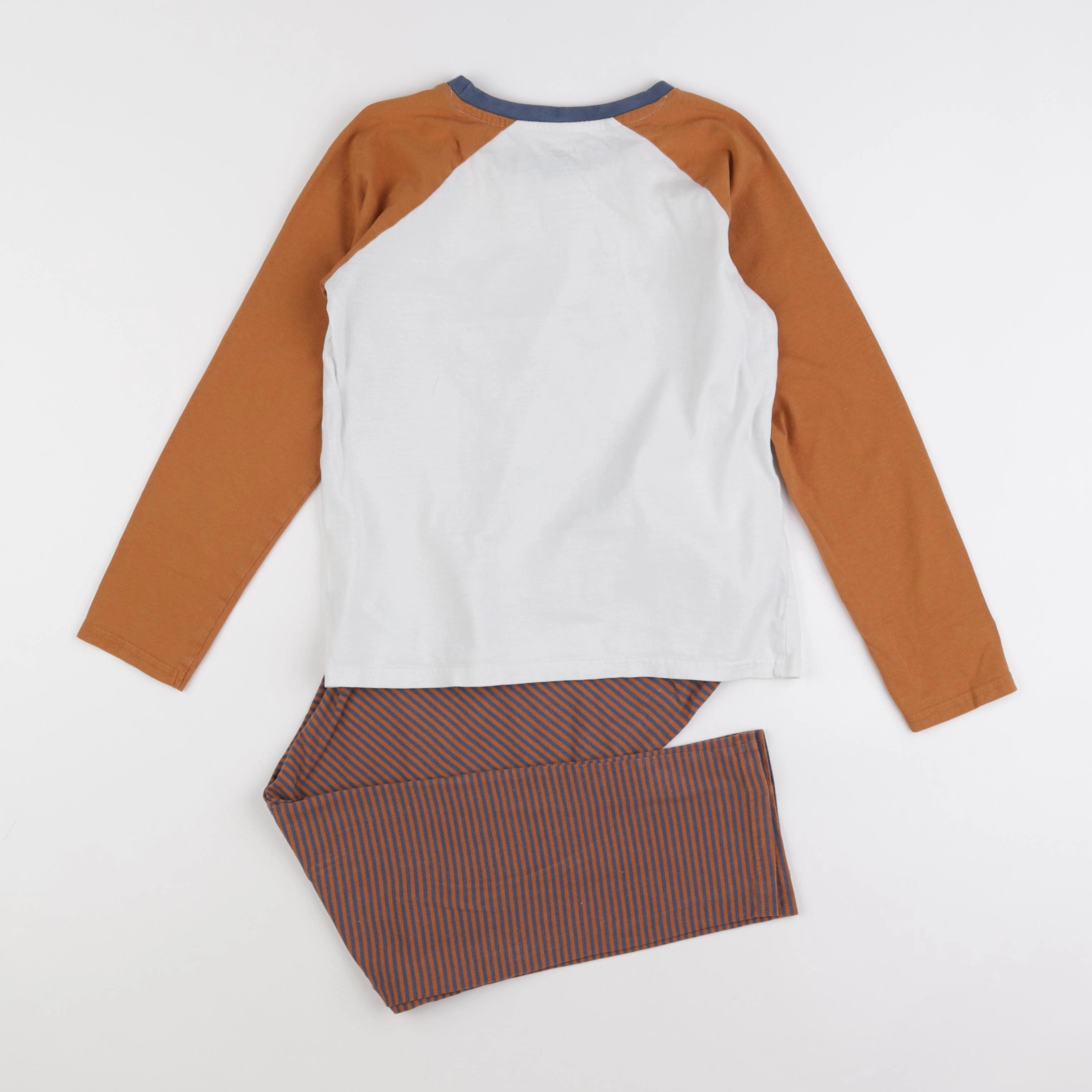 Vertbaudet - pyjama coton multicolore - 10 ans