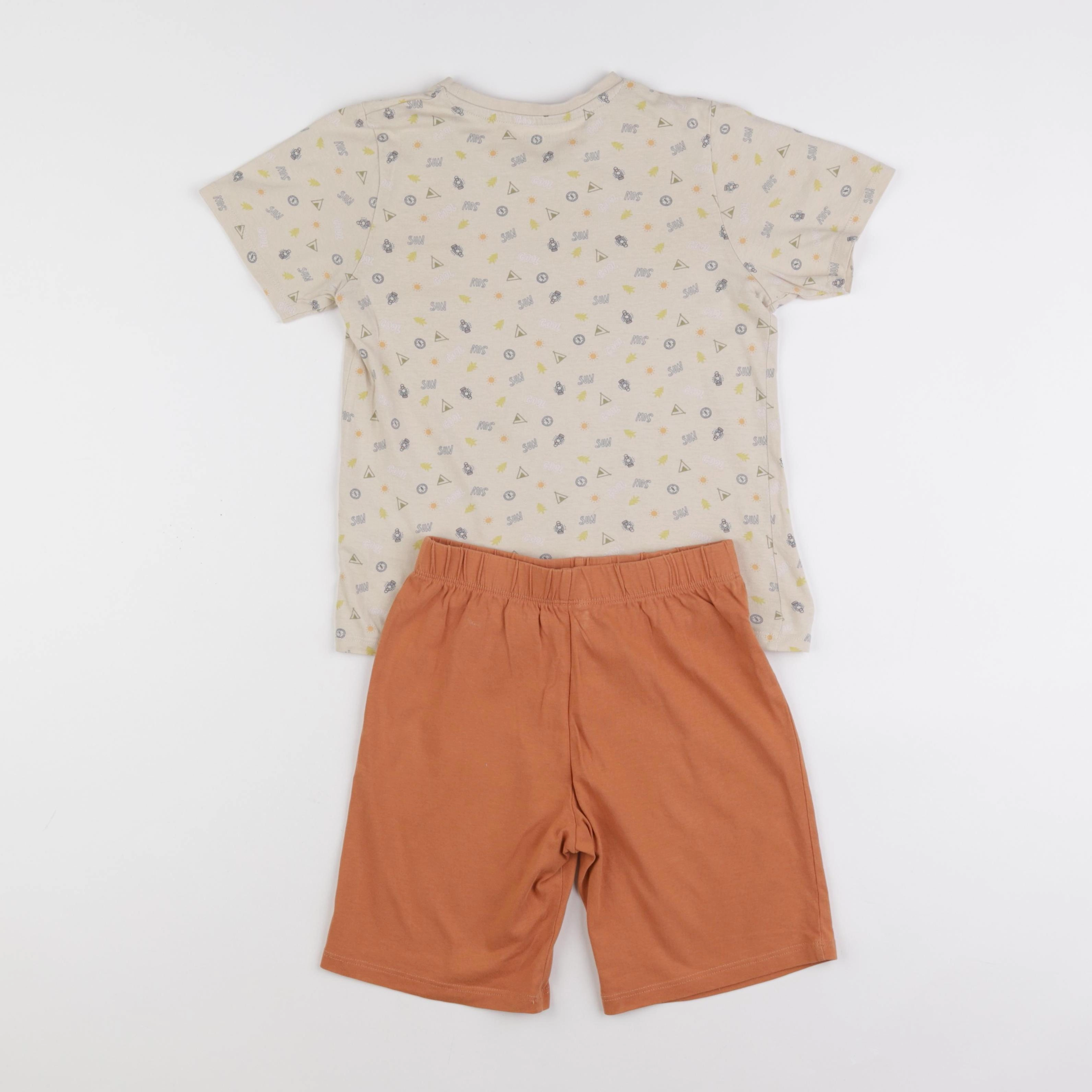 Vertbaudet - pyjama coton multicolore - 8 ans