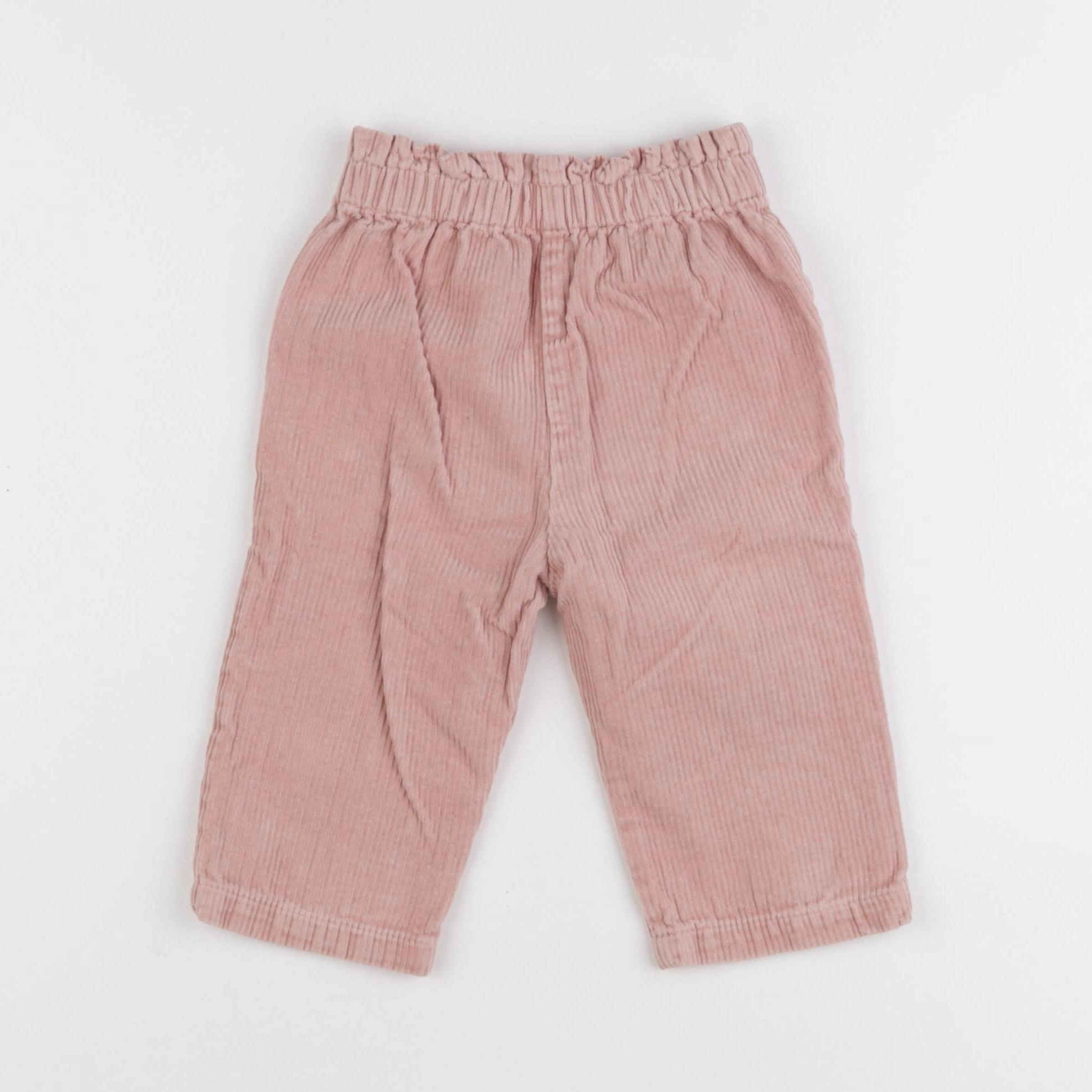 Vertbaudet - pantalon rose - 18 mois