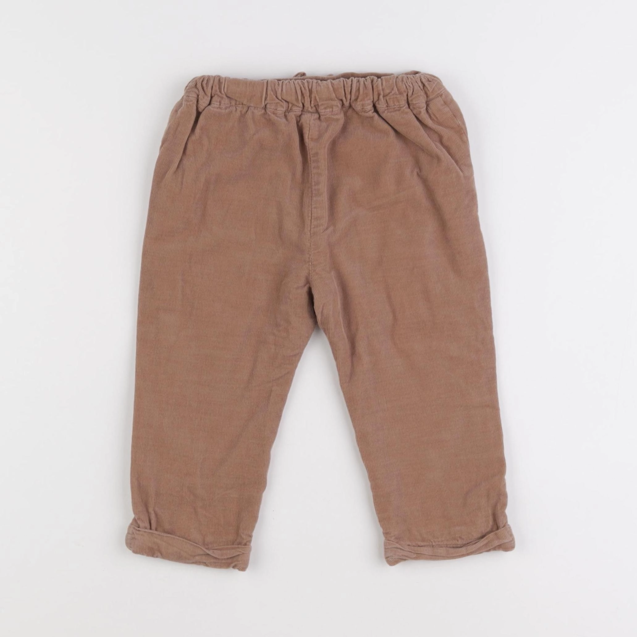 Vertbaudet - pantalon marron - 2 ans