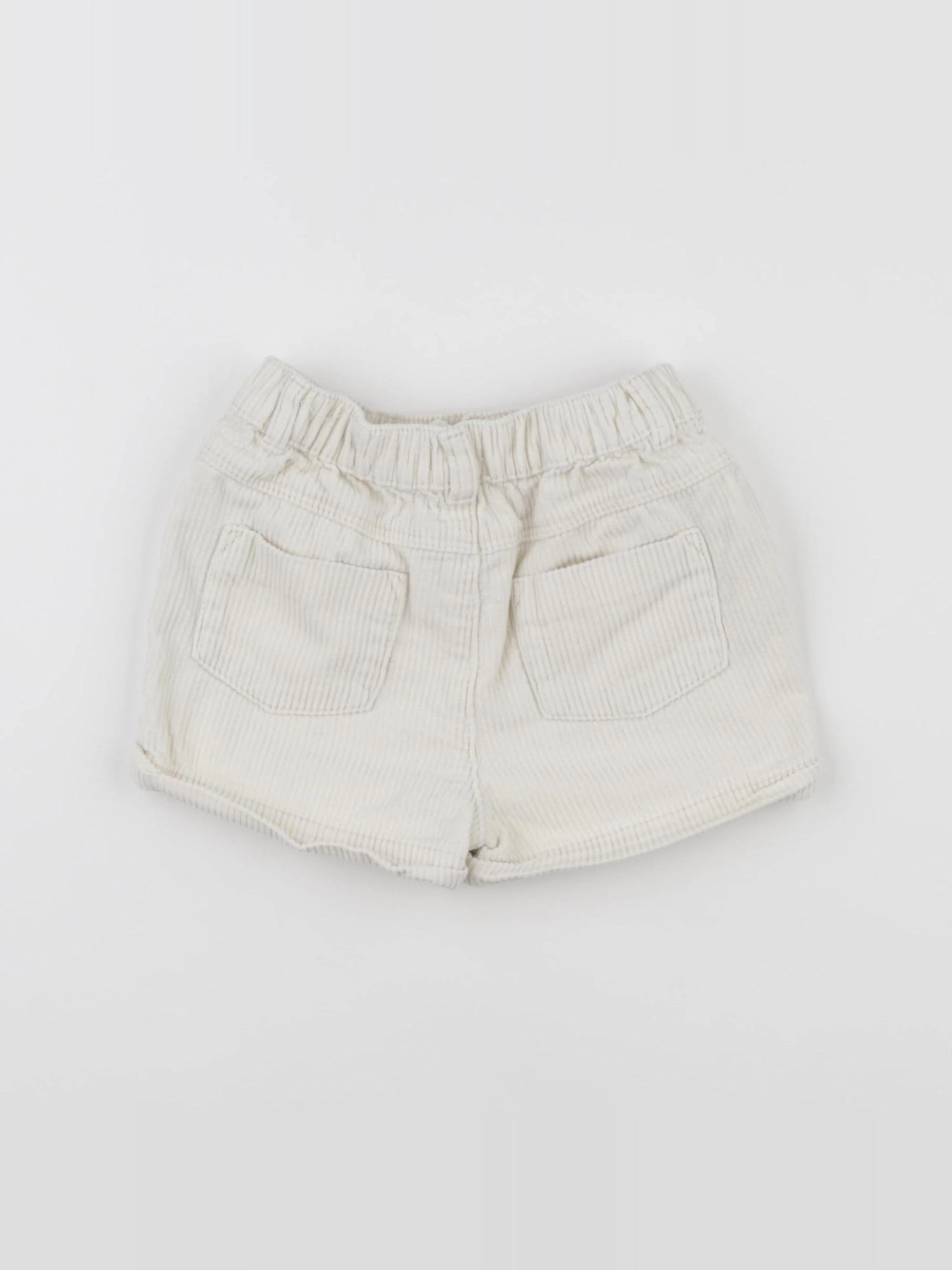 Vertbaudet - short beige - 24 mois