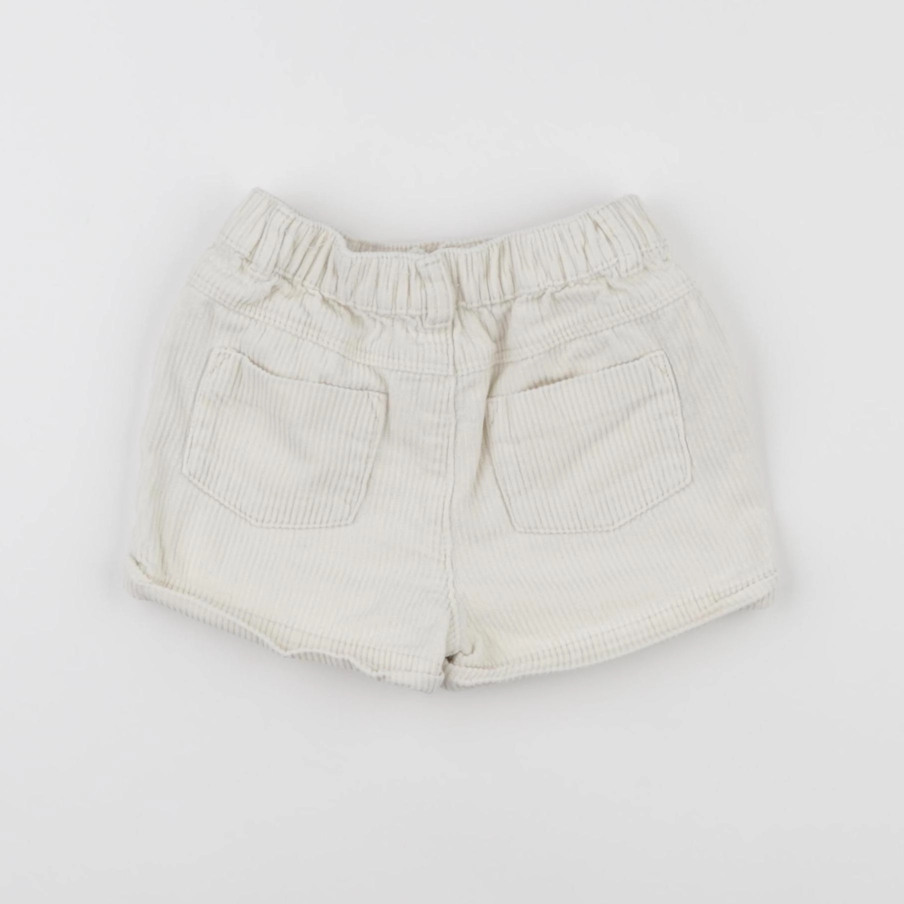 Vertbaudet - short beige - 24 mois