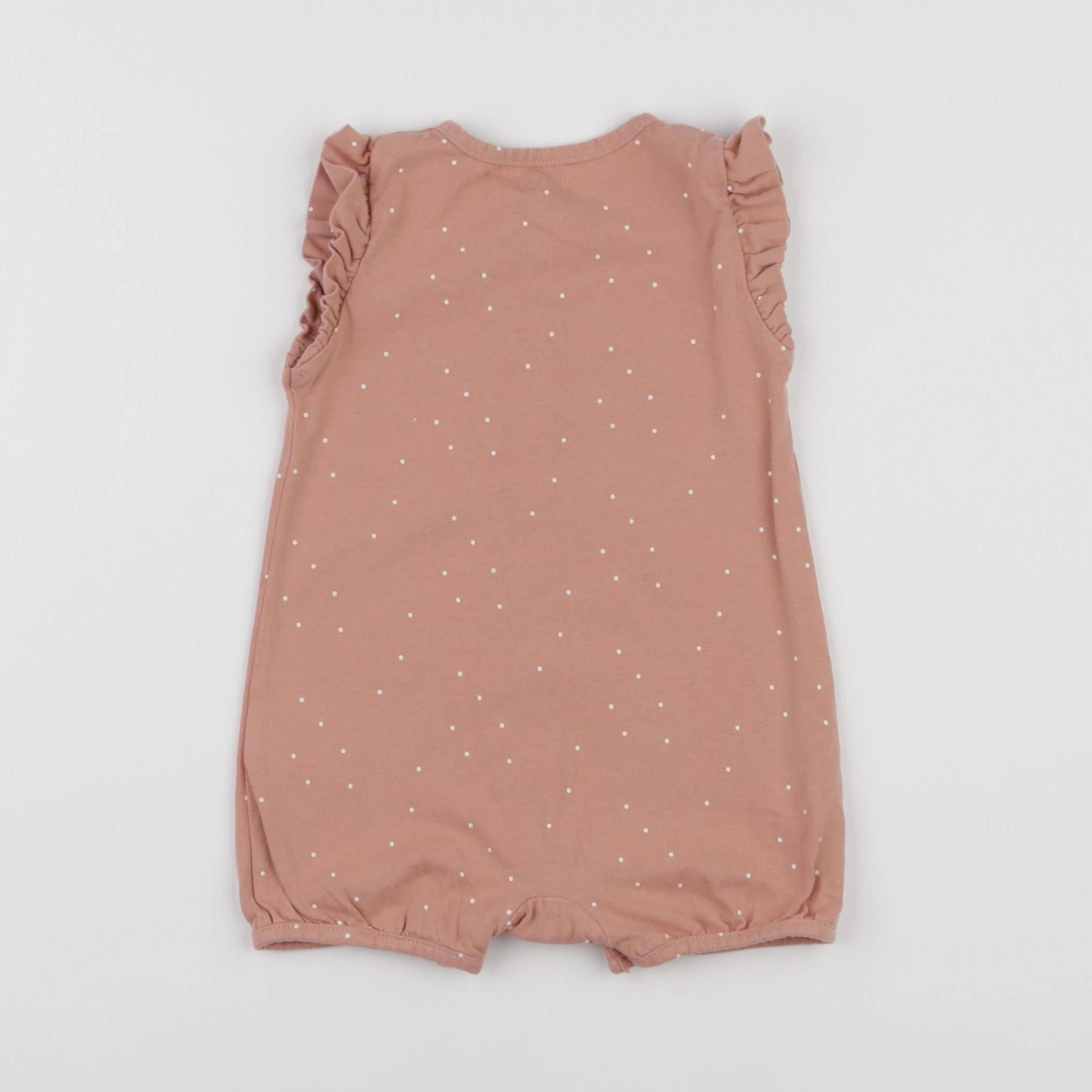 Vertbaudet - combinaison rose - 12 mois