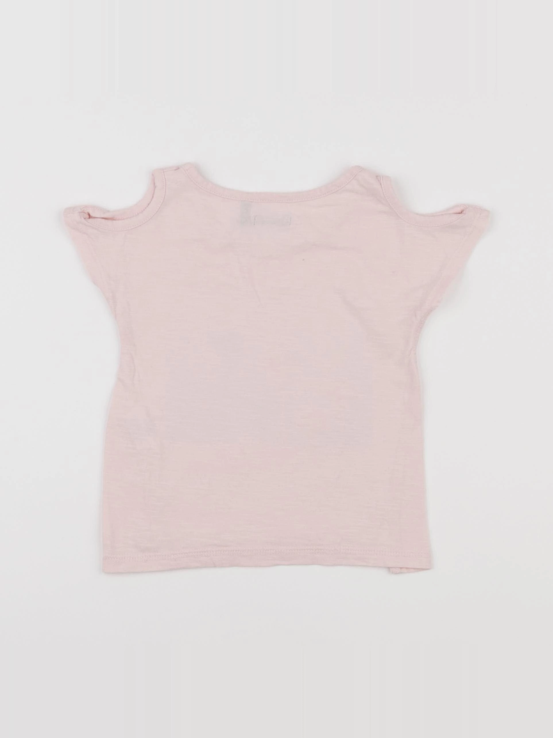IKKS - tee-shirt rose - 2 ans