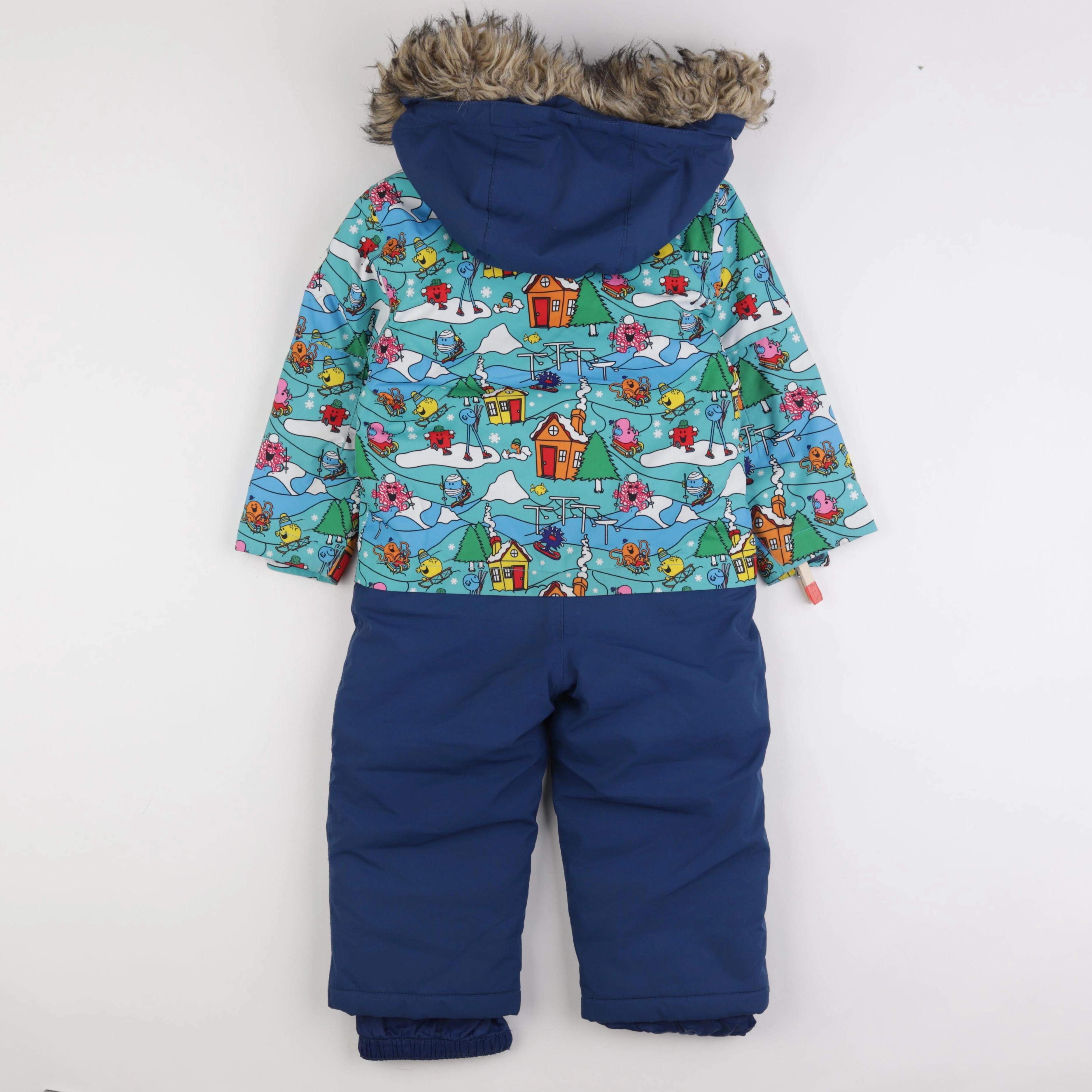 Quiksilver - combinaison de ski bleu - 3 ans