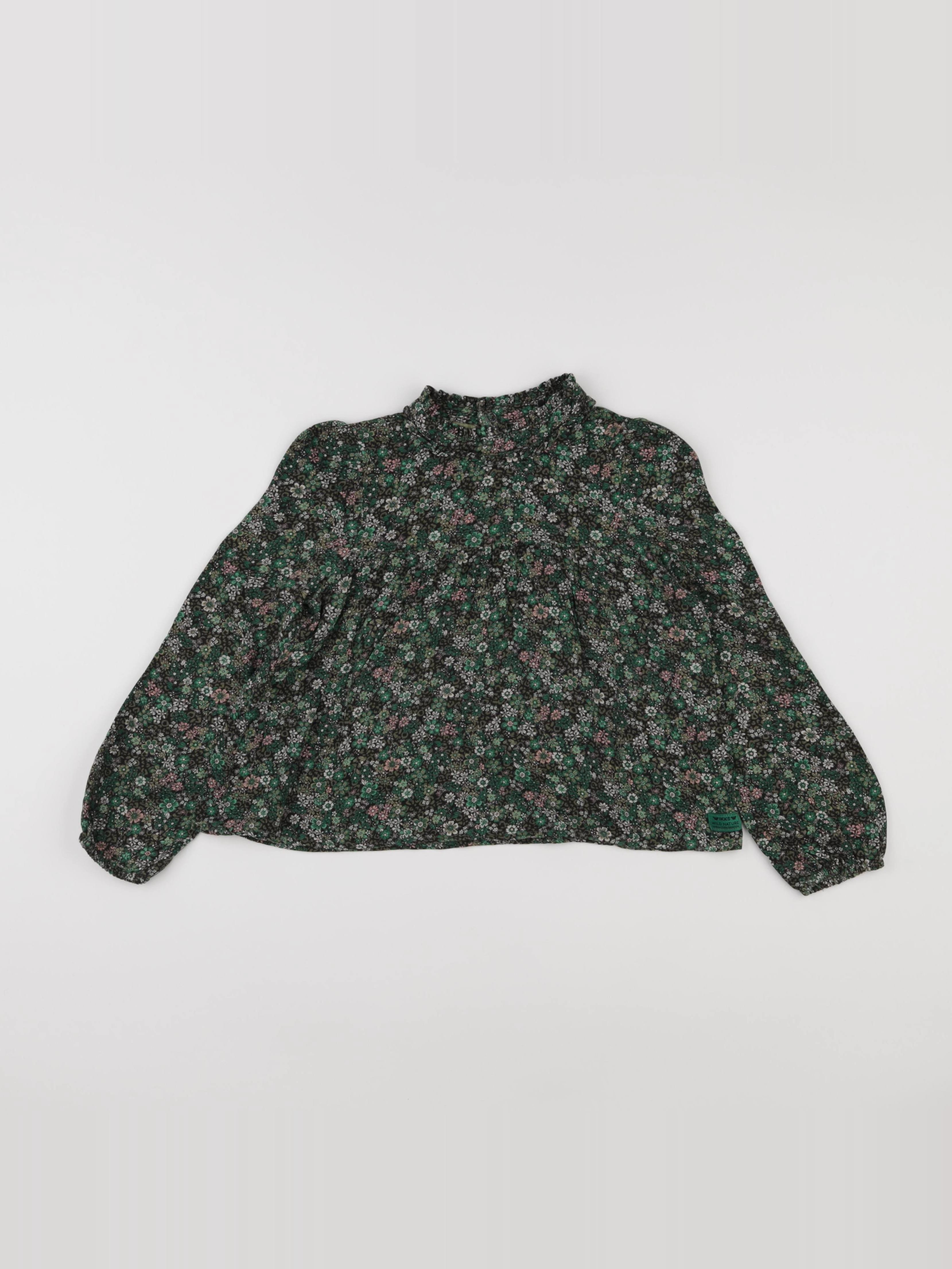 IKKS - blouse vert - 6 ans