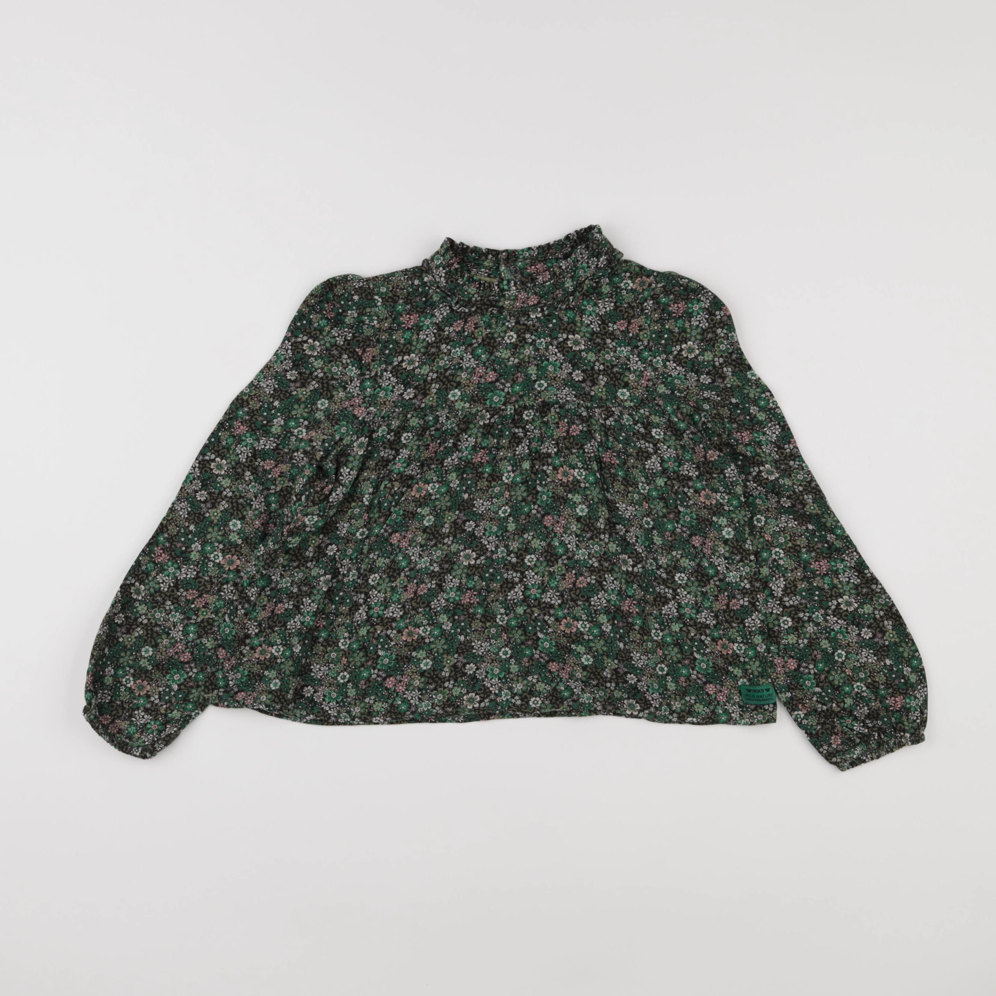 IKKS - blouse vert - 6 ans