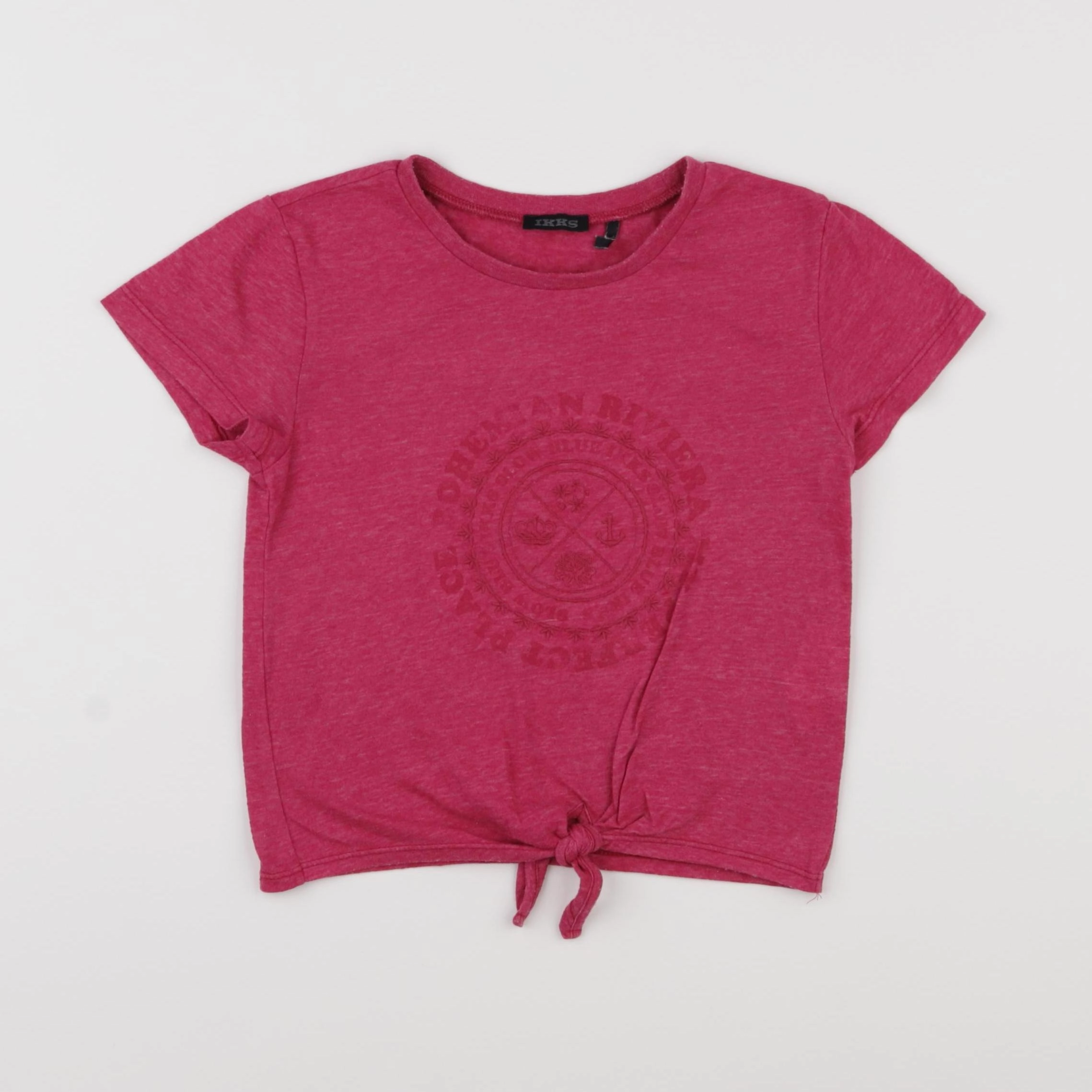 IKKS - tee-shirt rose - 5 ans