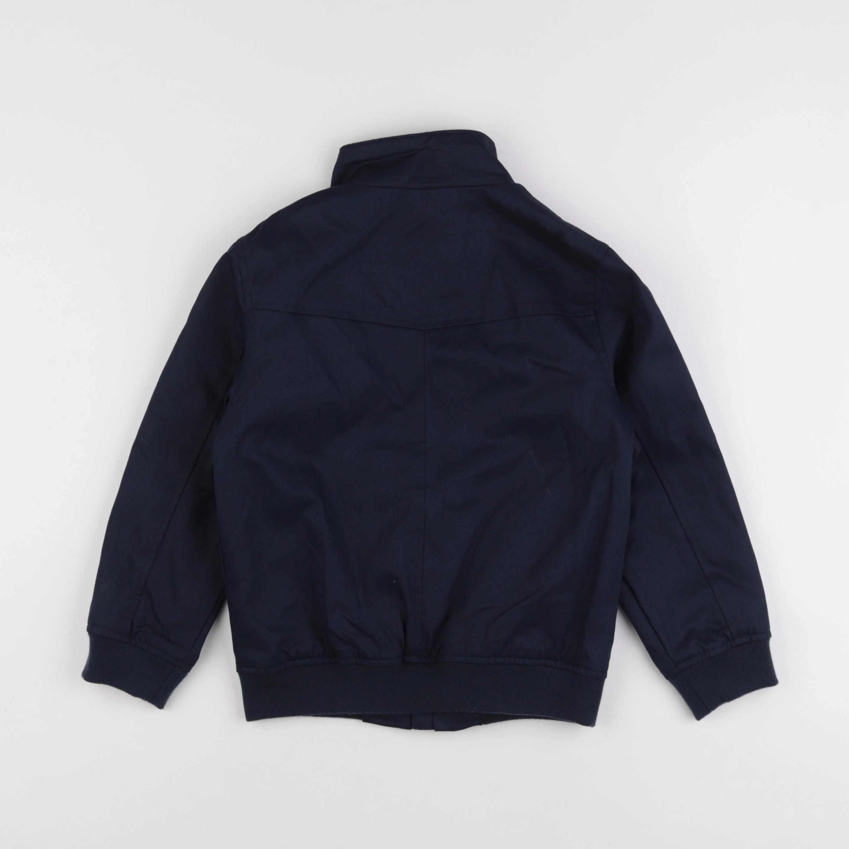 Cyrillus - veste doublé bleu - 8 ans