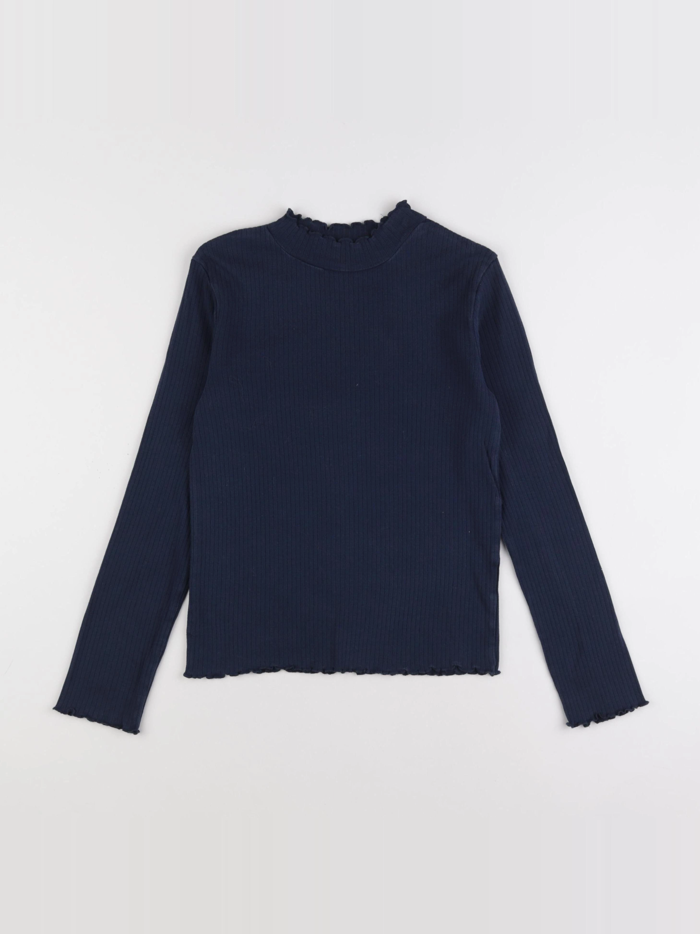 Monoprix - sous-pull bleu - 12 ans