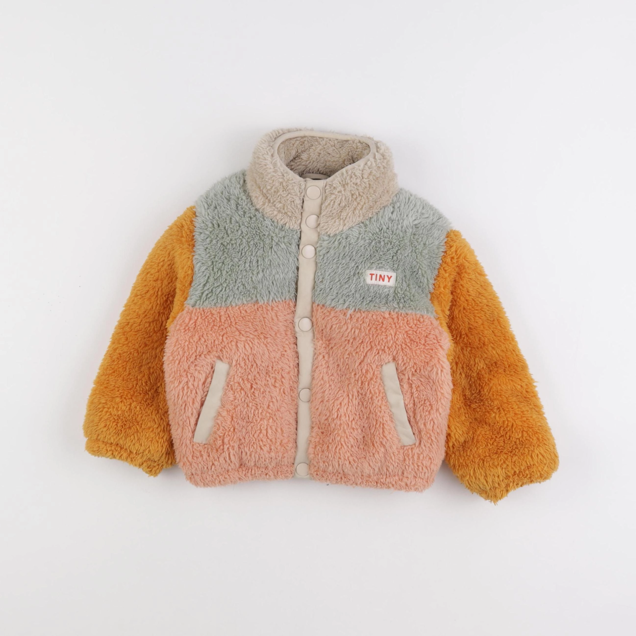Tiny Cottons - veste doublé multicolore - 2 ans