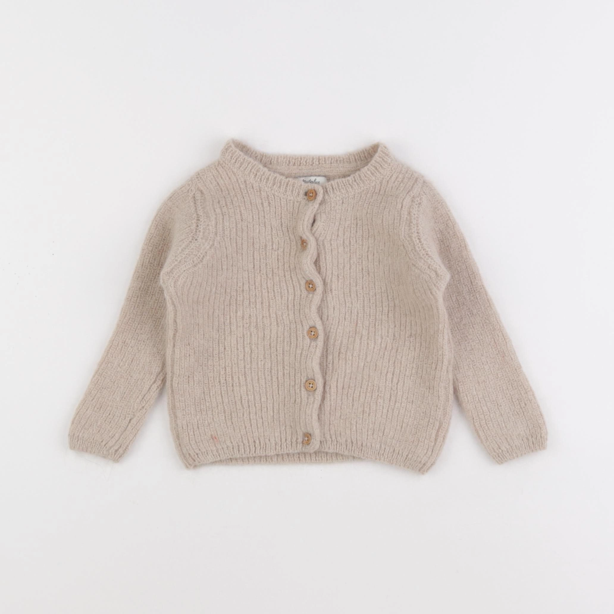 Natalys - gilet beige - 18 mois