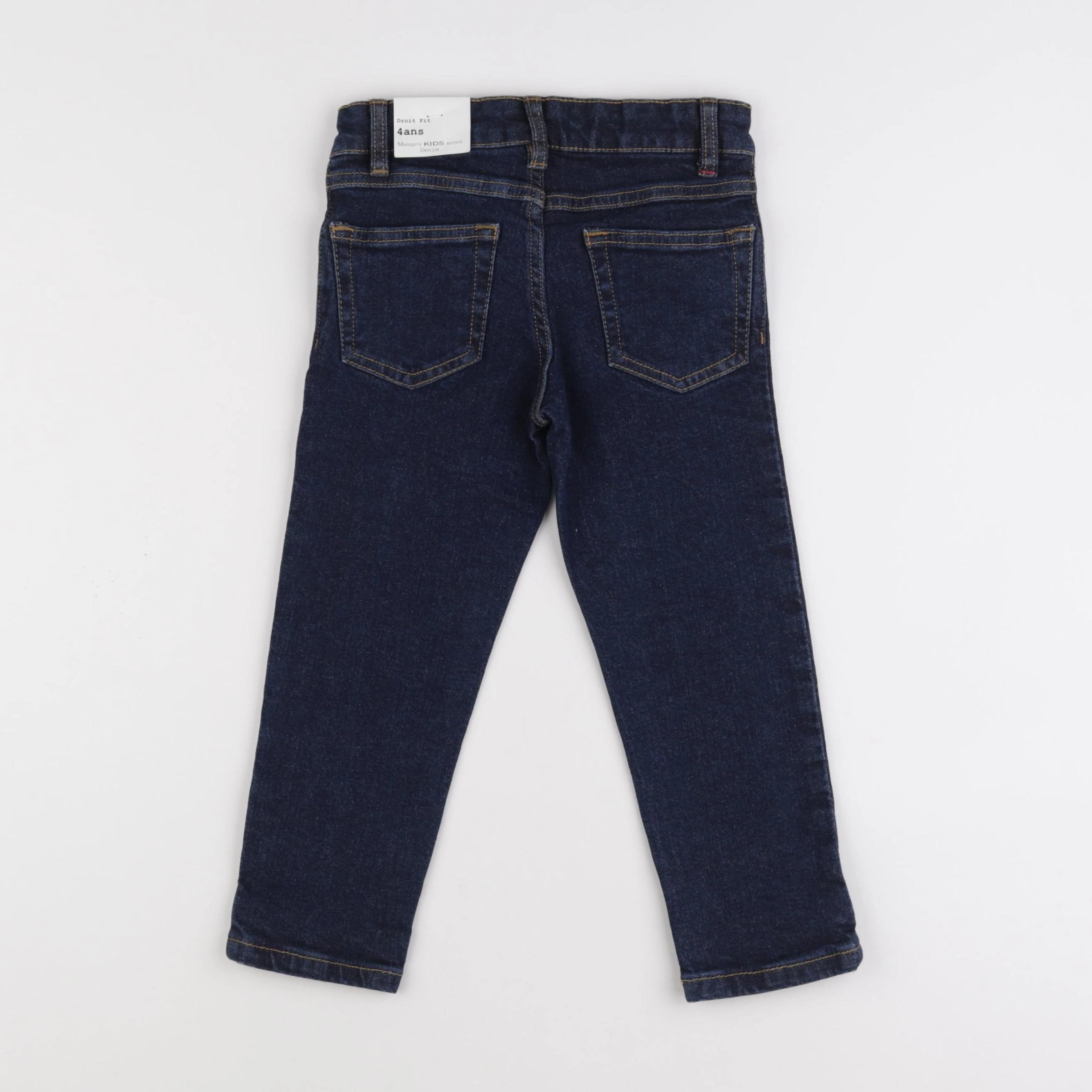 Monoprix - jean bleu - 4 ans