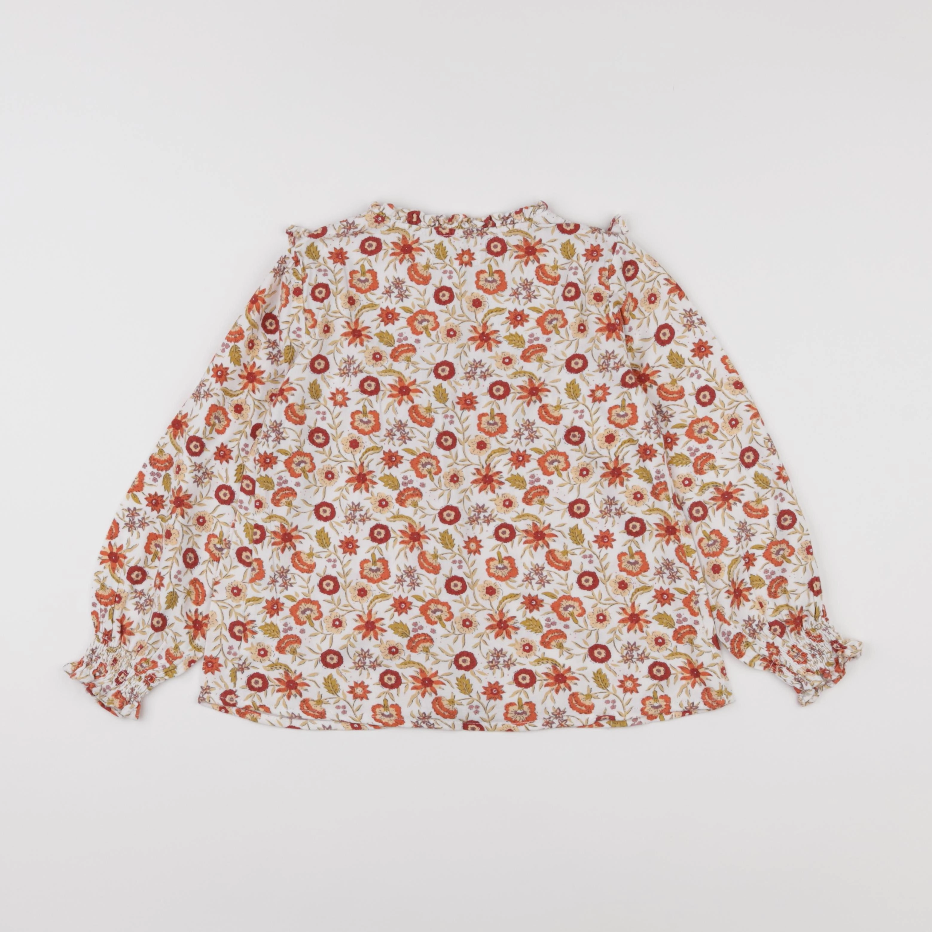 Vertbaudet - chemise multicolore - 7 ans