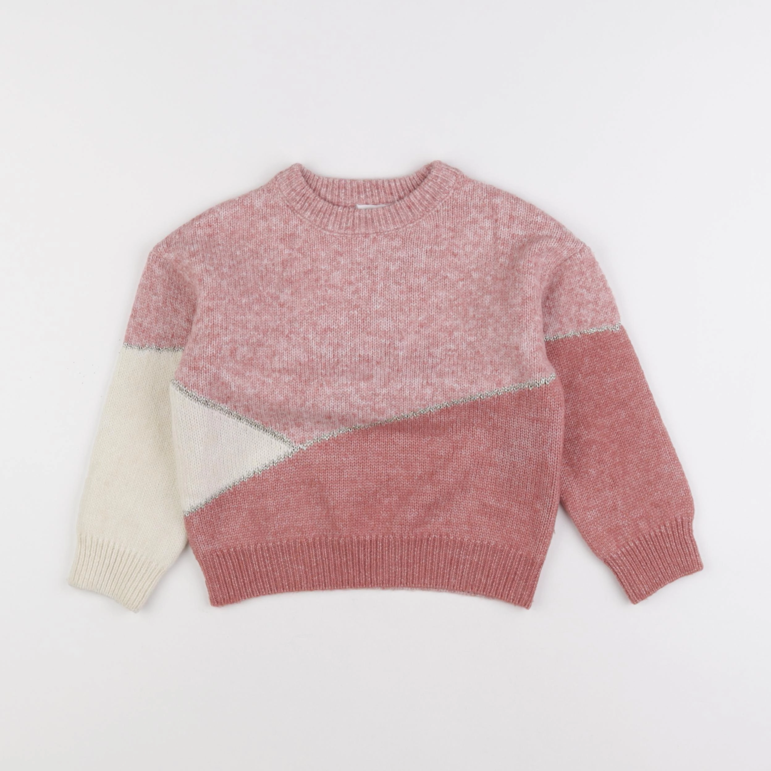 Vertbaudet - pull rose - 5 ans