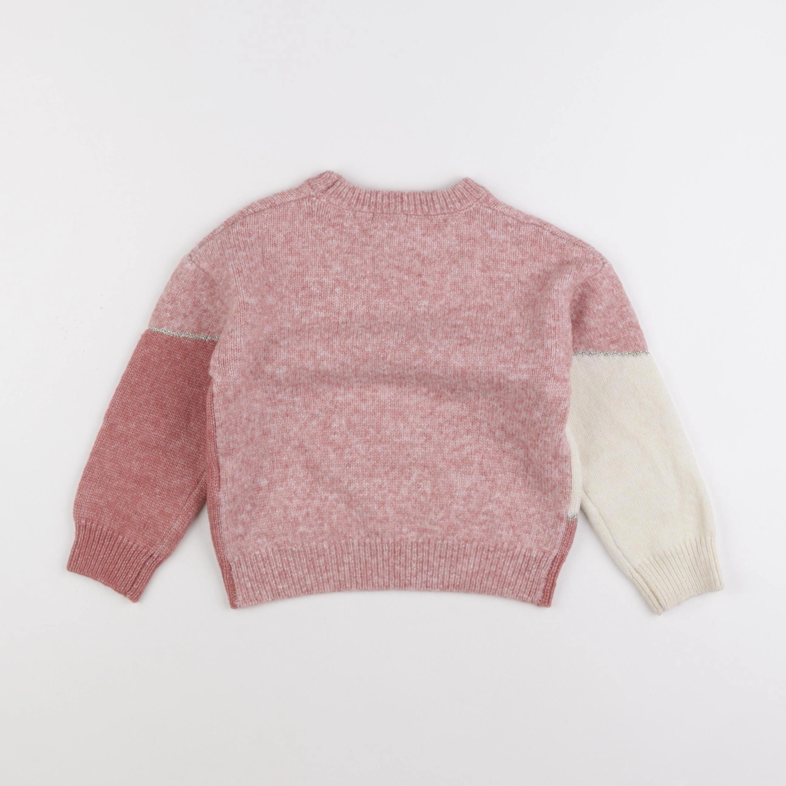 Vertbaudet - pull rose - 5 ans
