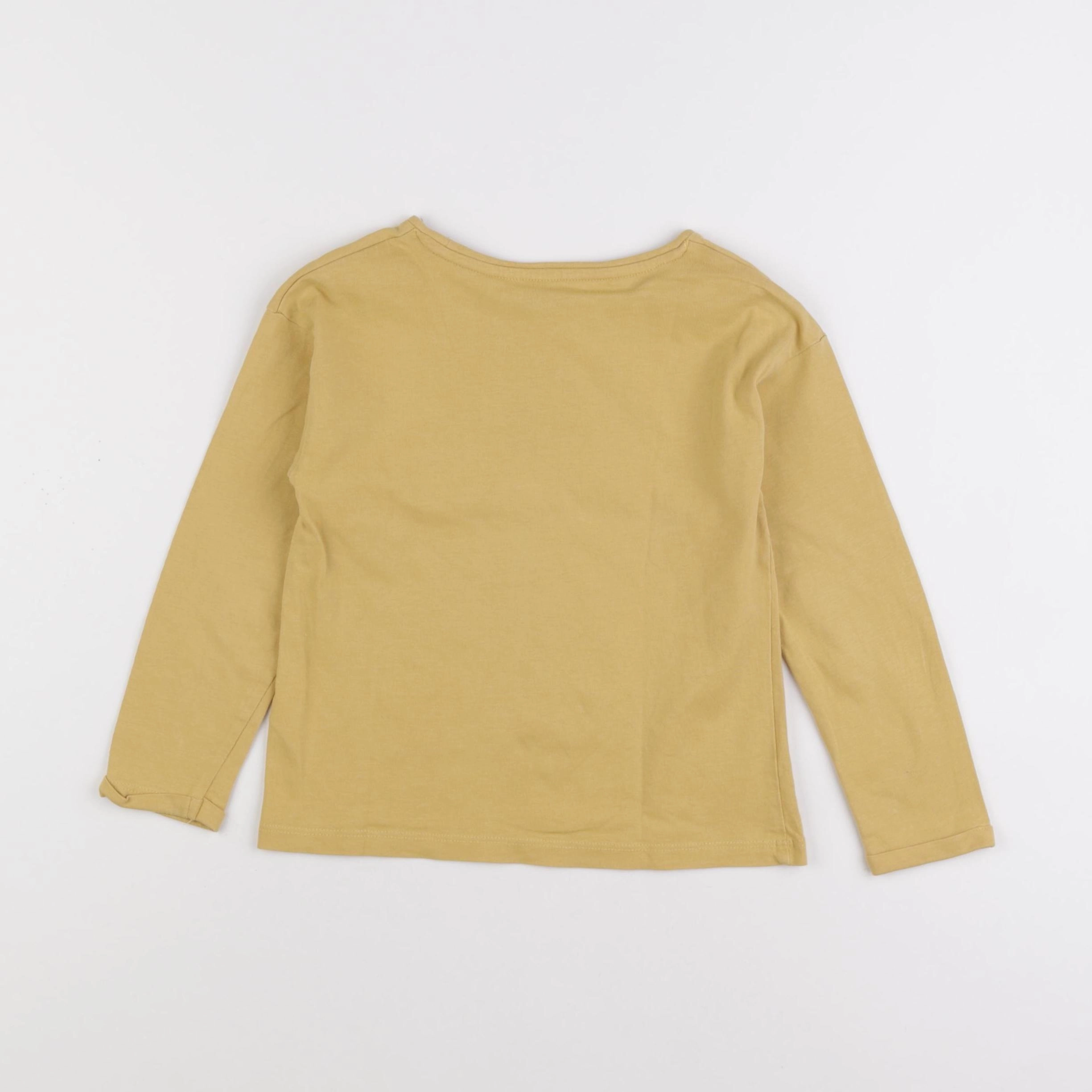 Vertbaudet - tee-shirt jaune - 5 ans