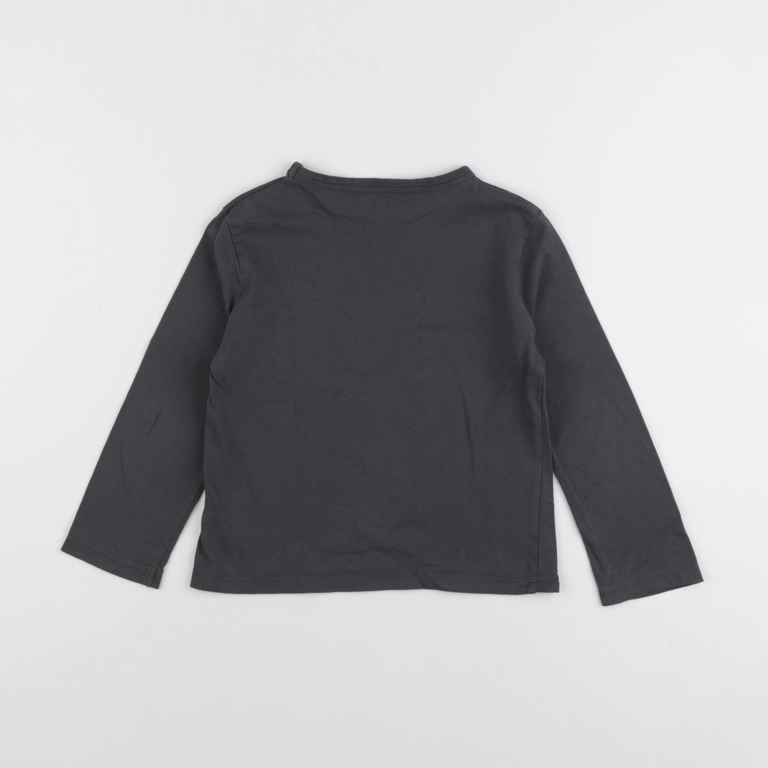 Vertbaudet - tee-shirt gris - 5 ans