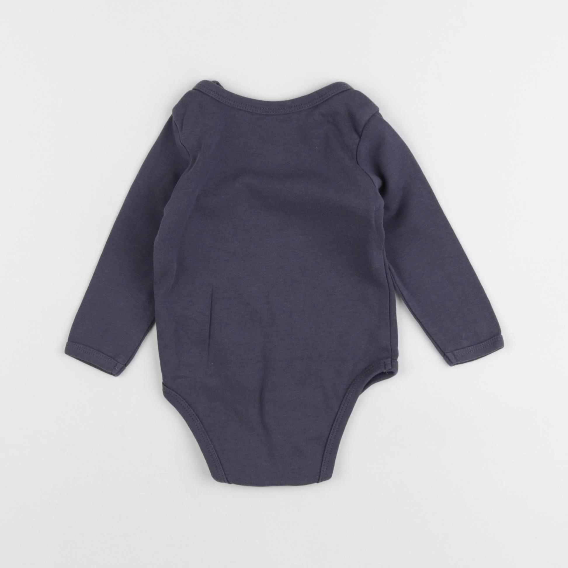 Vertbaudet - body bleu - 12 mois