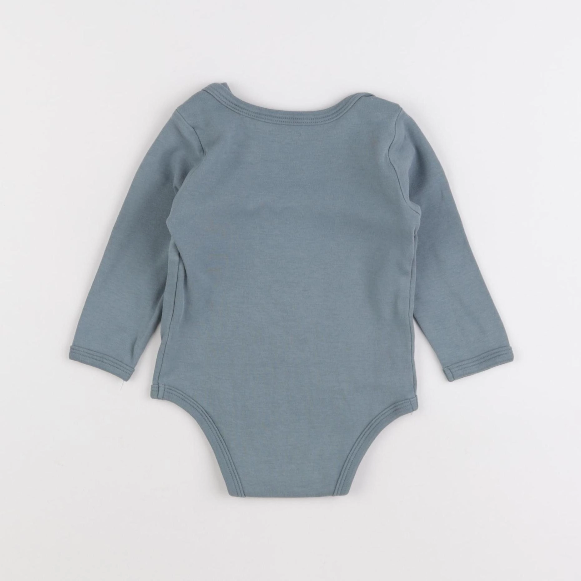 Vertbaudet - body bleu - 12 mois
