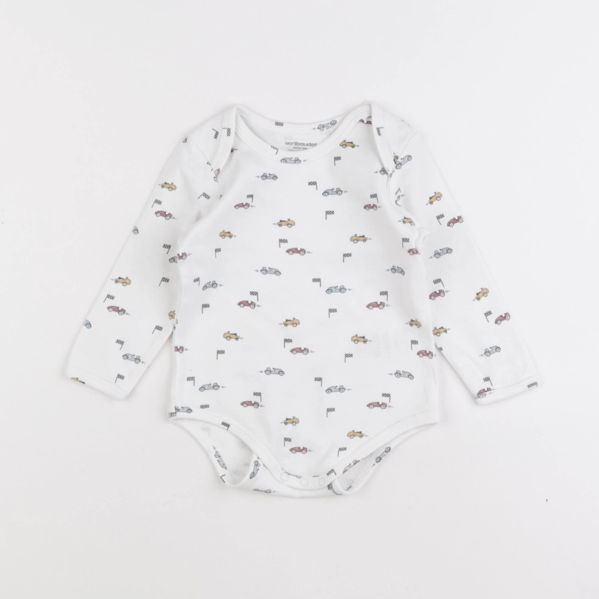 Vertbaudet - body multicolore - 12 mois