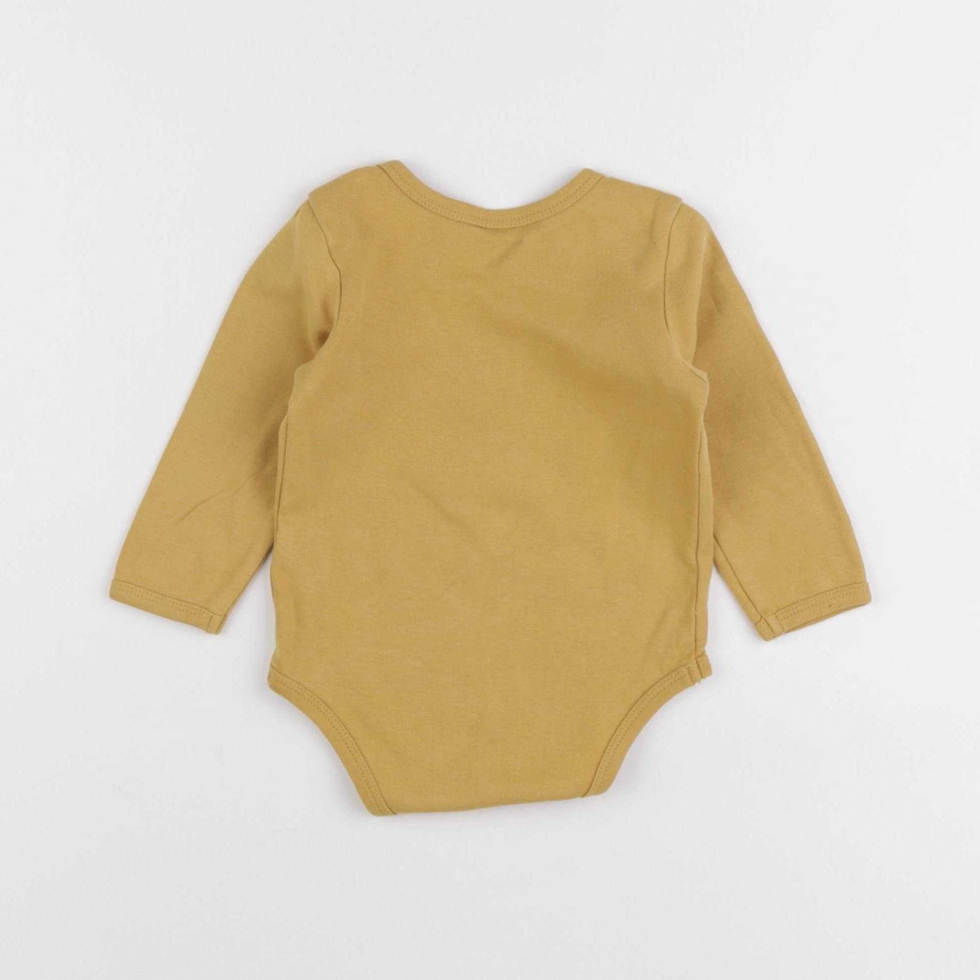 Vertbaudet - body jaune - 12 mois