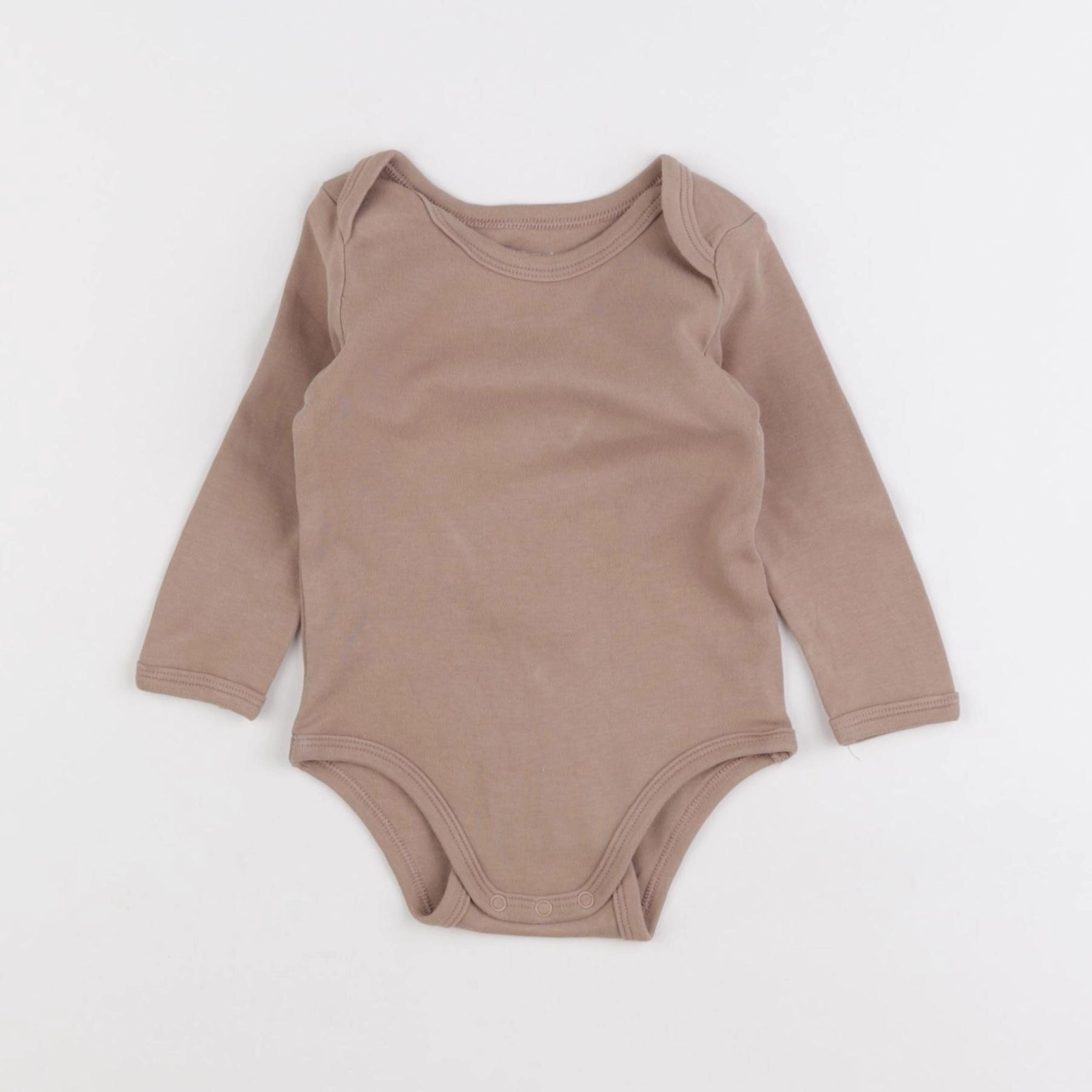 Vertbaudet - body beige - 12 mois