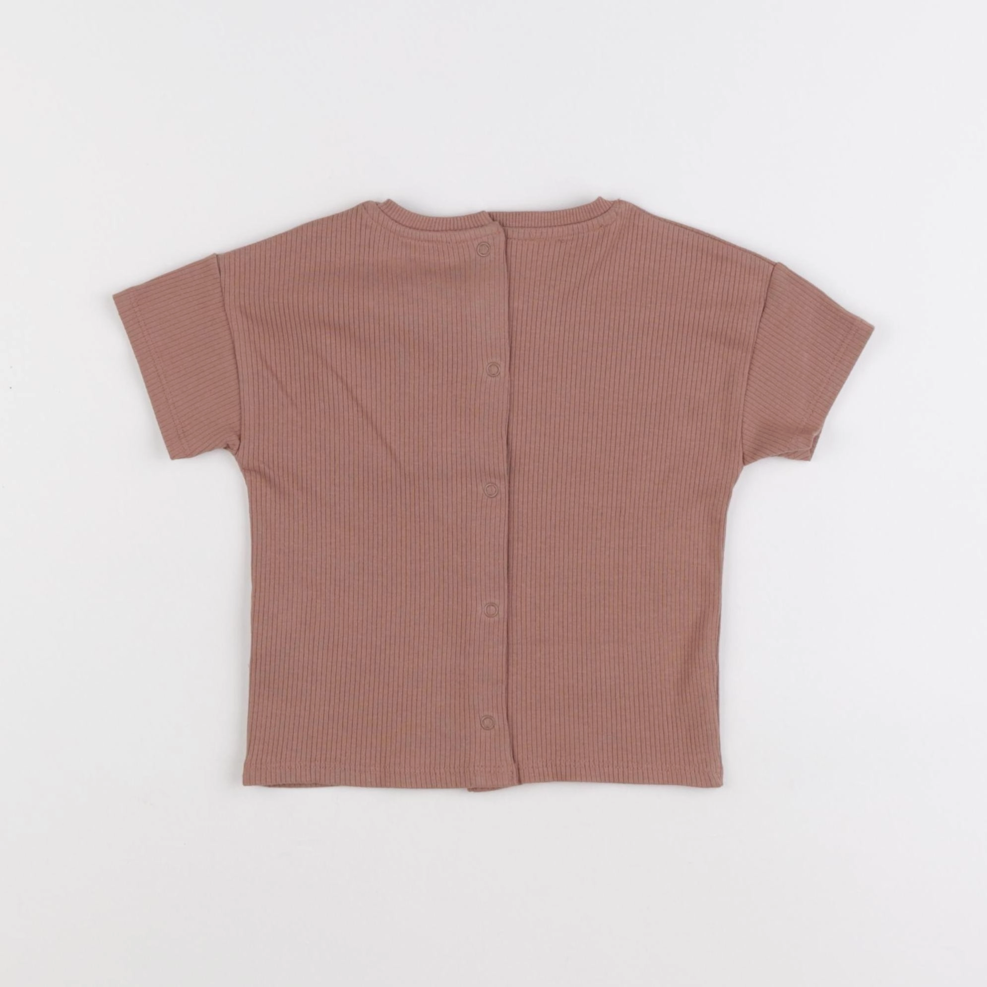 Vertbaudet - tee-shirt marron - 12 mois