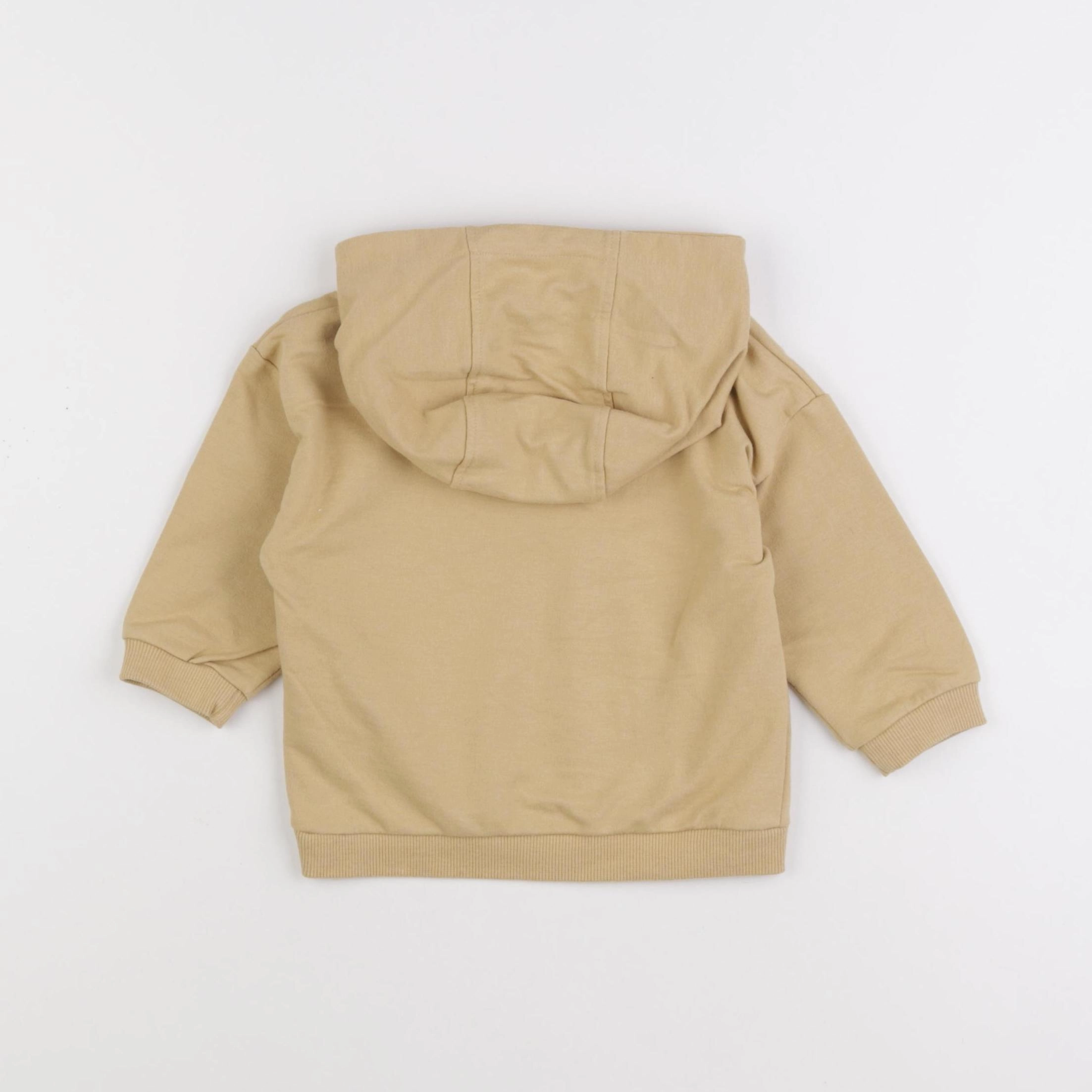 Vertbaudet - sweat jaune - 12 mois