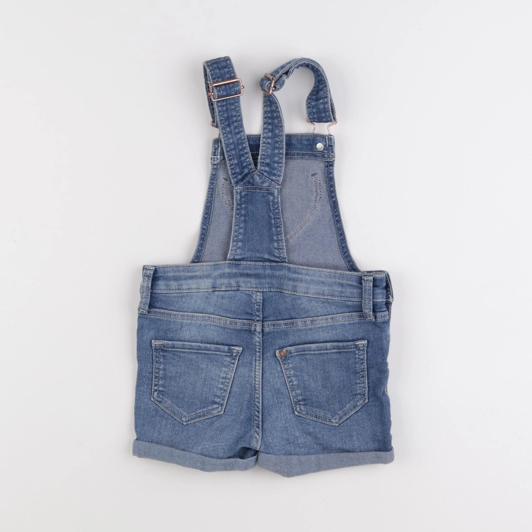 H&M - salopette bleu - 3/4 ans