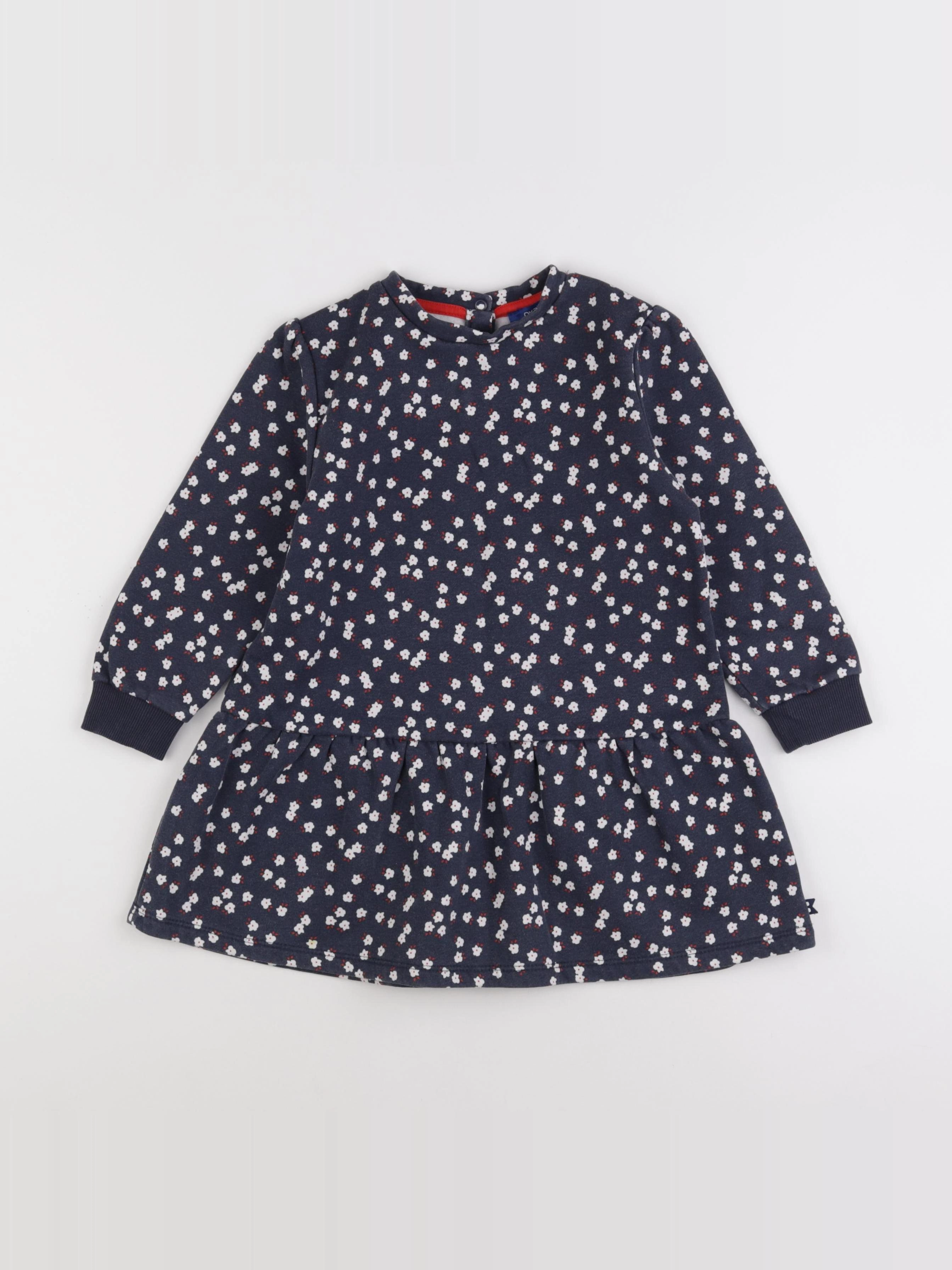 Okaidi - robe bleu - 4 ans
